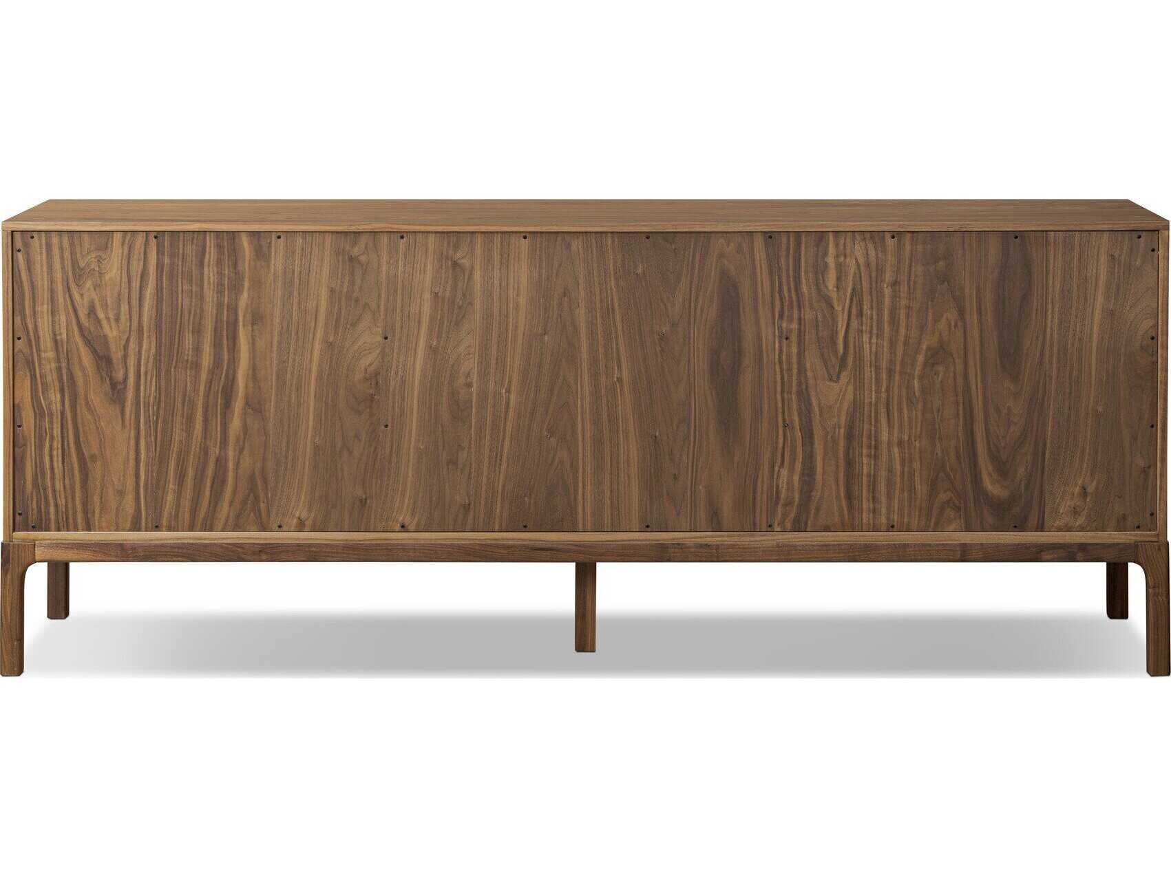 Luxecor Globetrotter Arturo Natural Walnut Veneer Wood 9 Drawer Dresser