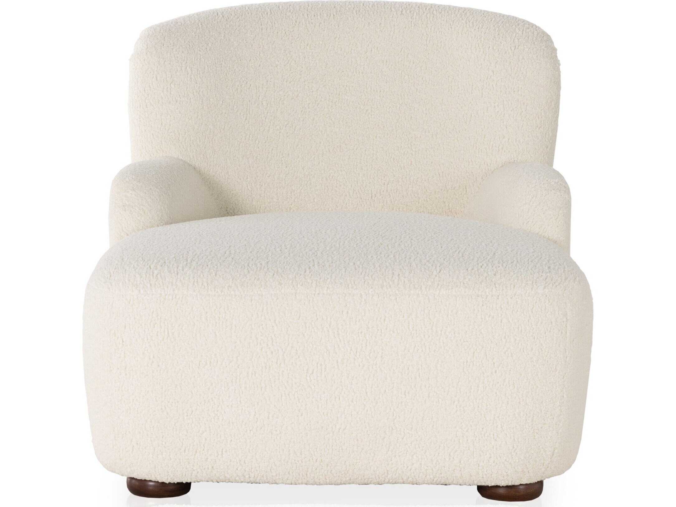 Four Hands Norwood Kadon Sheepskin Natural Chaise Lounge