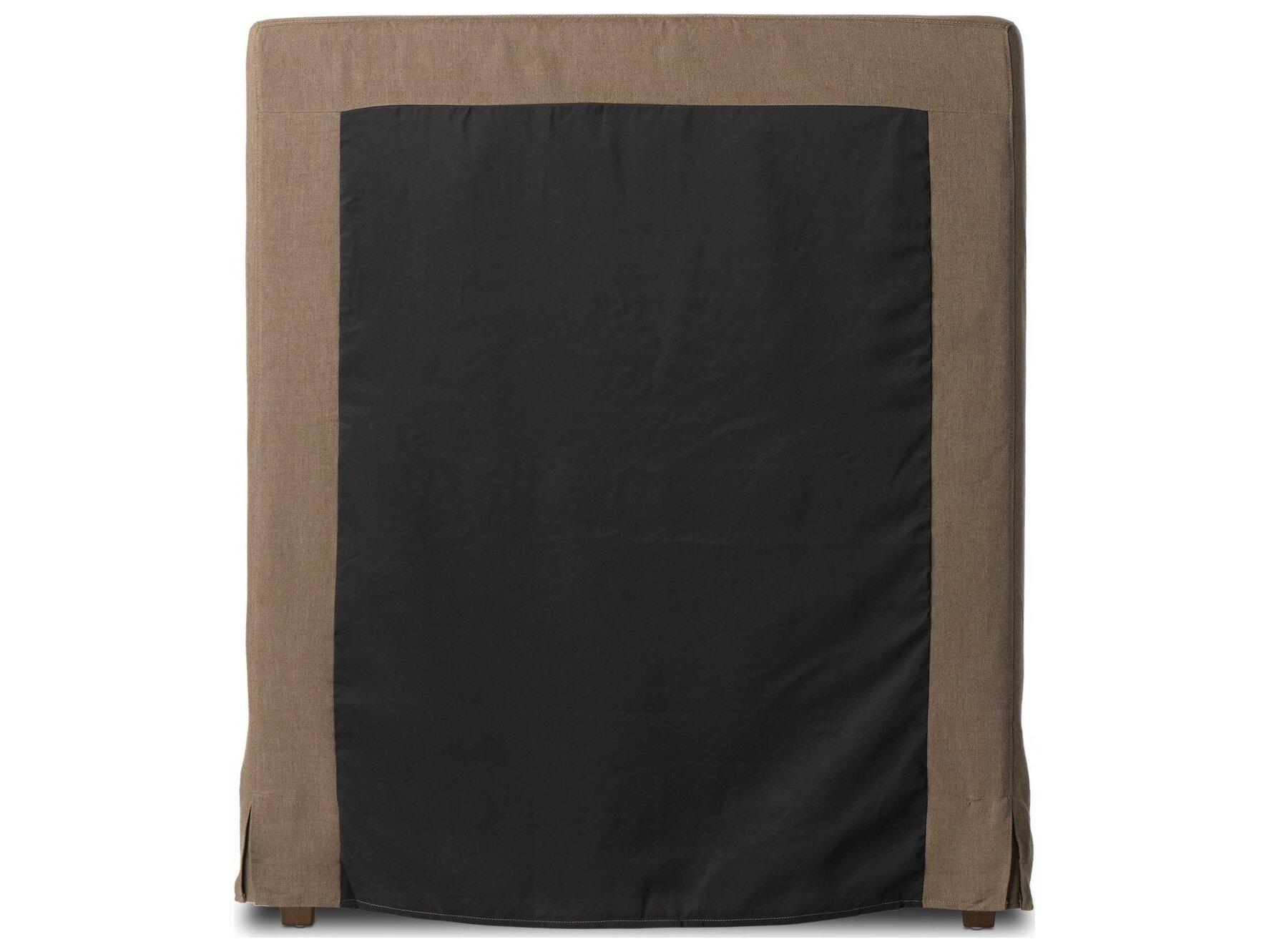 Four Hands Kensington Savoy Coffee Upholstered Twin Platform Bed