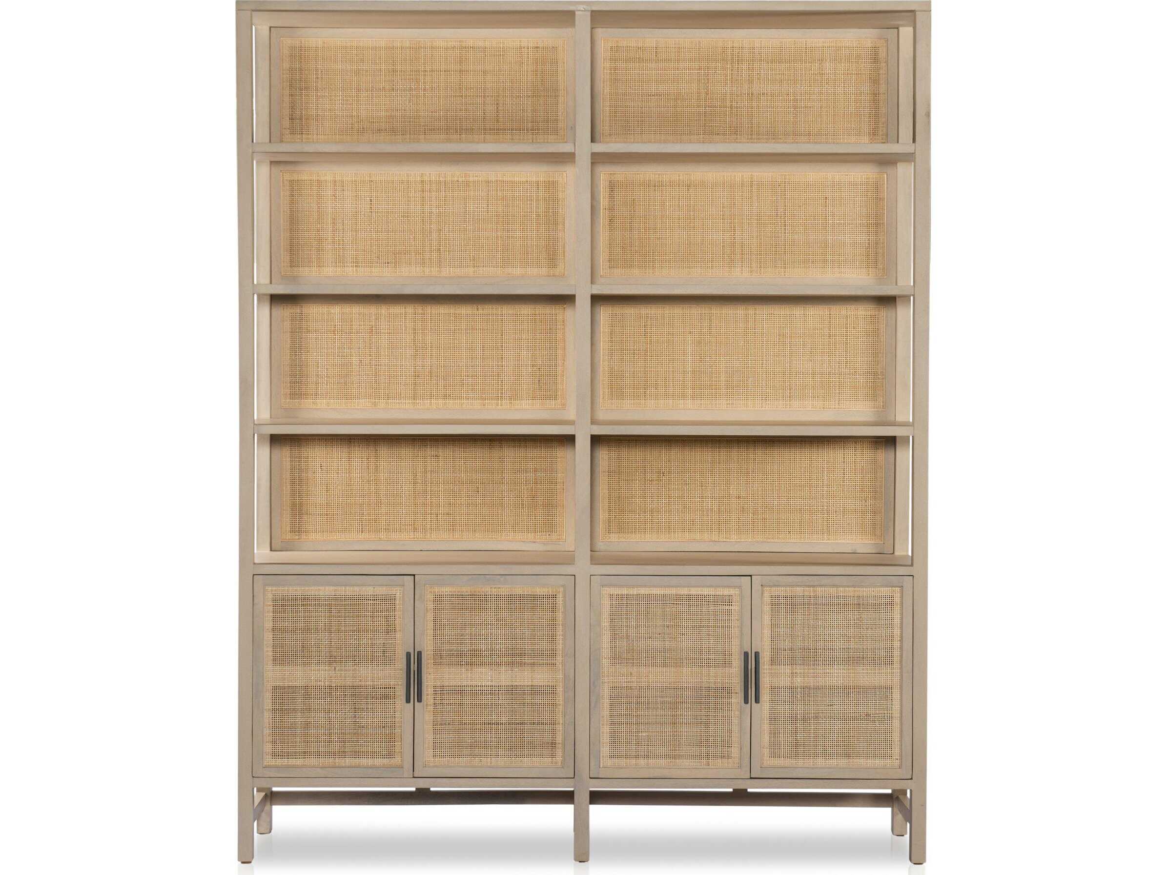 Four Hands Leighton Caprice Natural Mango  Bookshelf