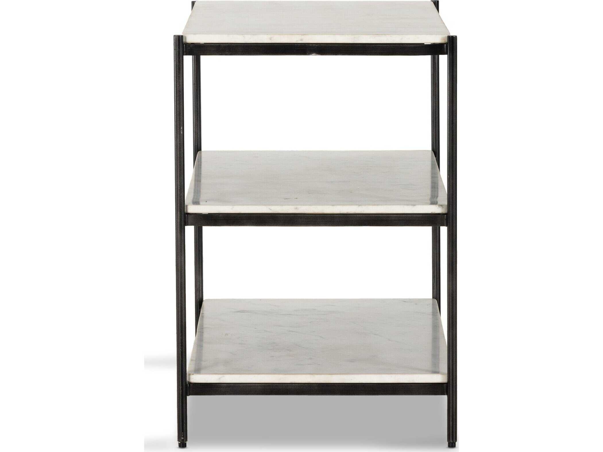 Four Hands Marlow Felix White Nightstand