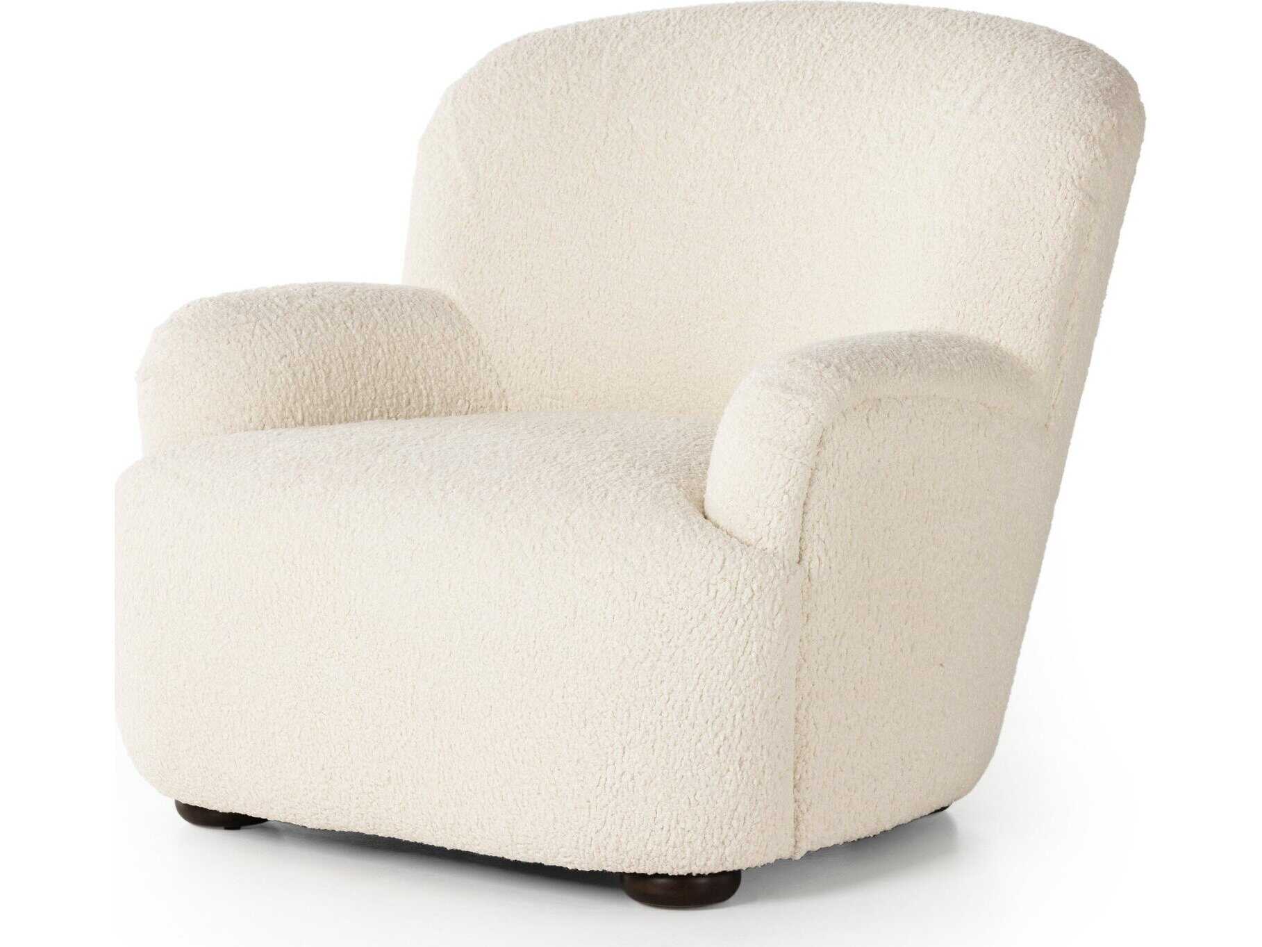 Four Hands Norwood Kadon Sheepskin Natural  Accent Chair
