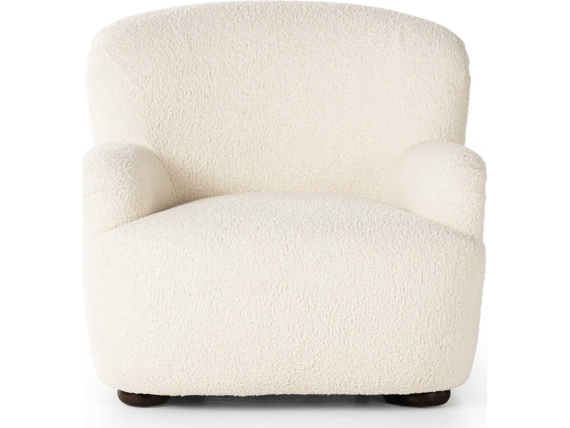Four Hands Norwood Kadon Sheepskin Natural  Accent Chair