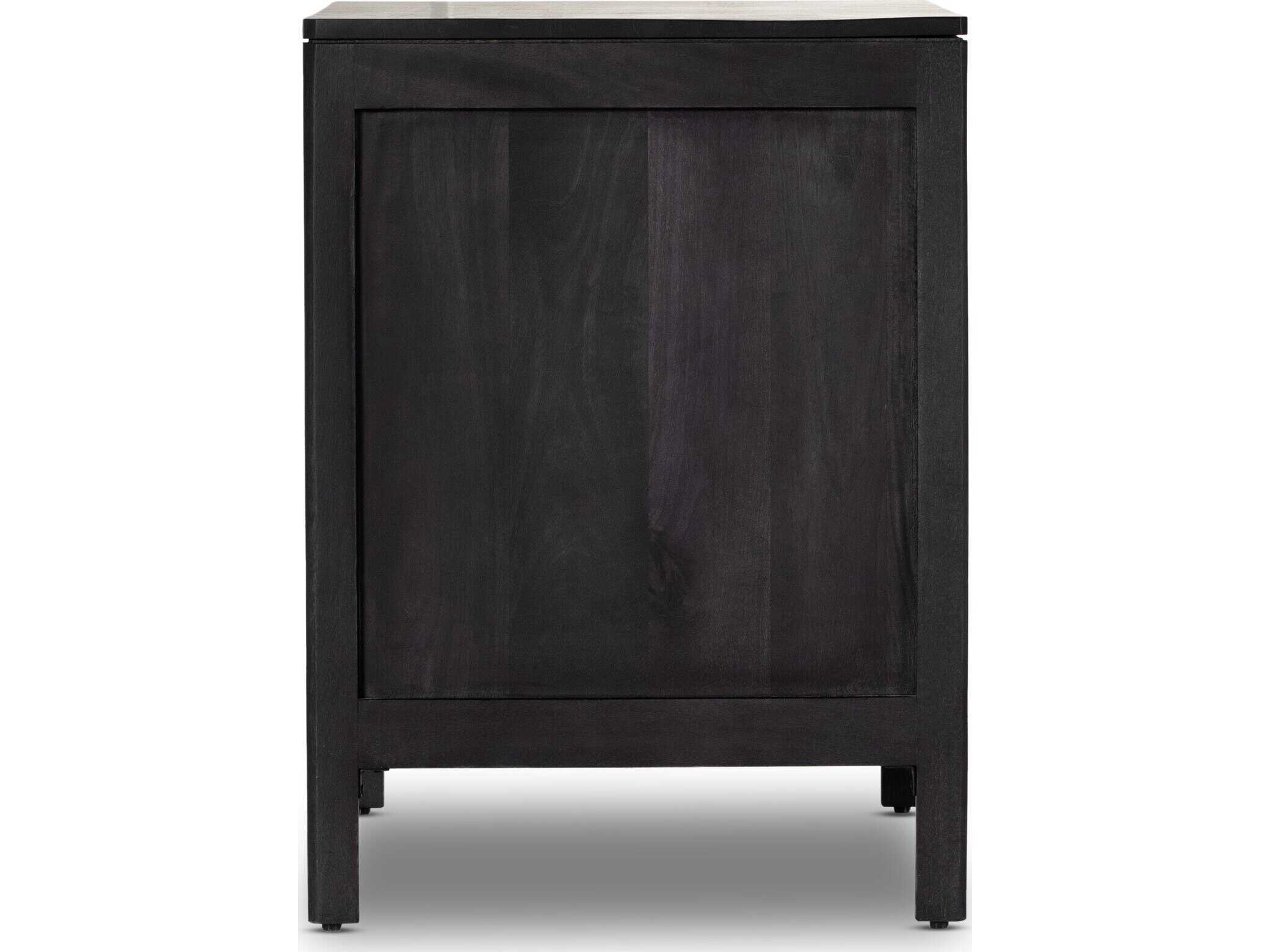 Four Hands Prescott Sydney 3-Drawers Mango Wood Nightstand