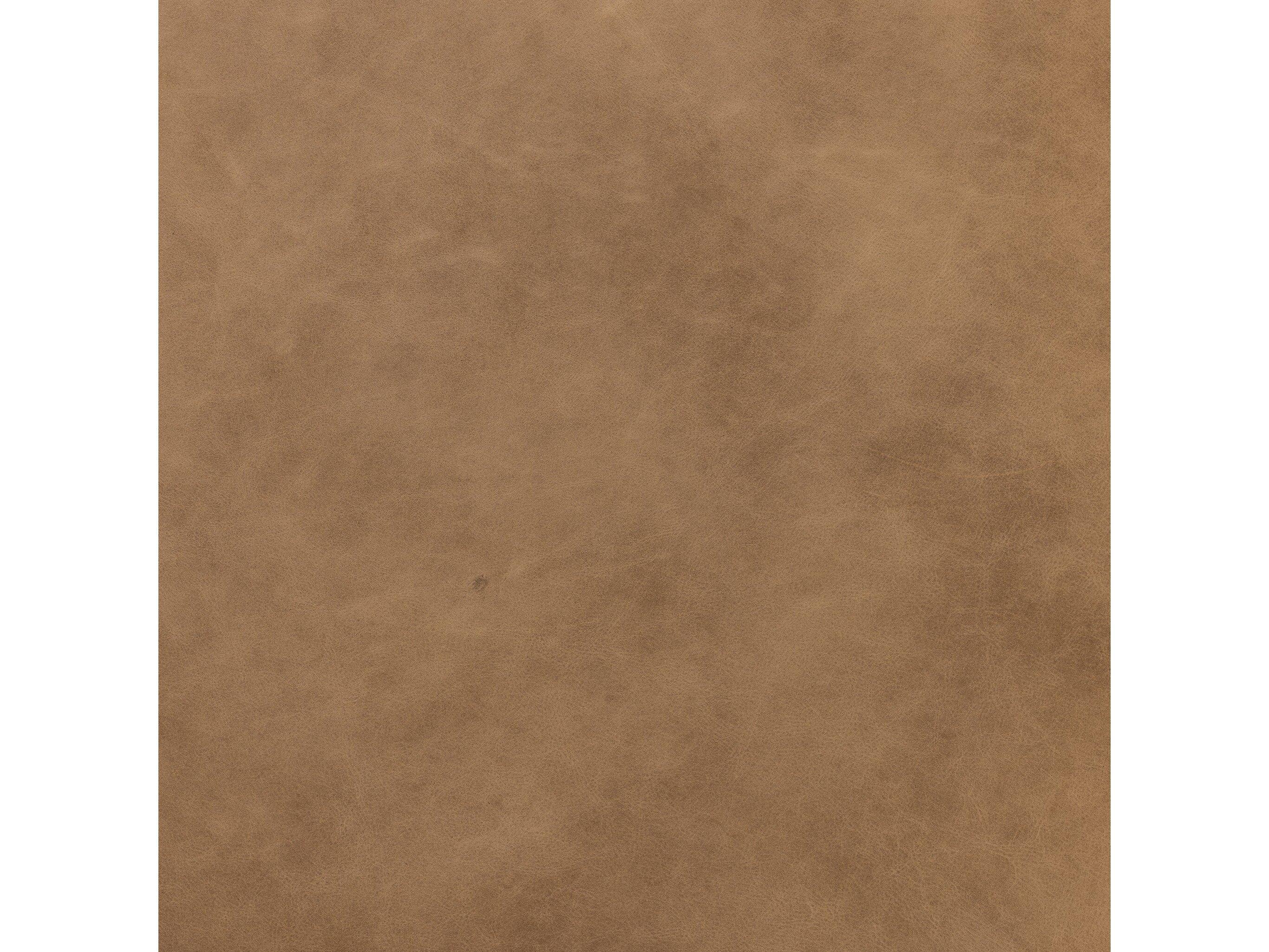 Four Hands Highland Quinton Brown Leather Accent Chair