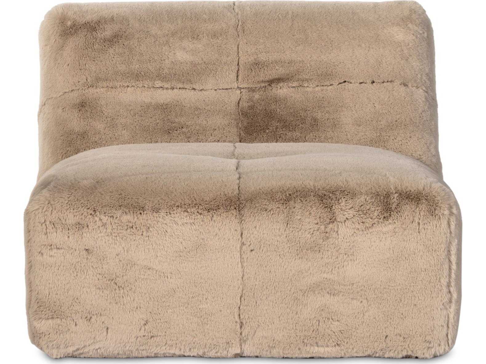 Four Hands Carnegie Miles Beige Fabric Accent Chair