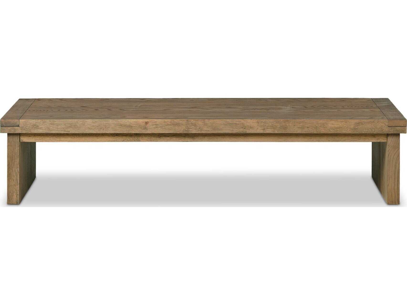 Four Hands Bennett Warby Worn Oak Veneer Coffee Table