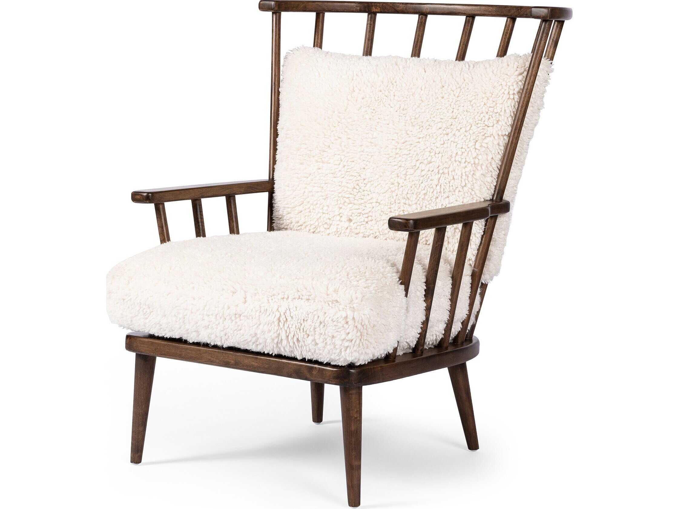 Four Hands Westgate Graham White Fabric Accent Chair
