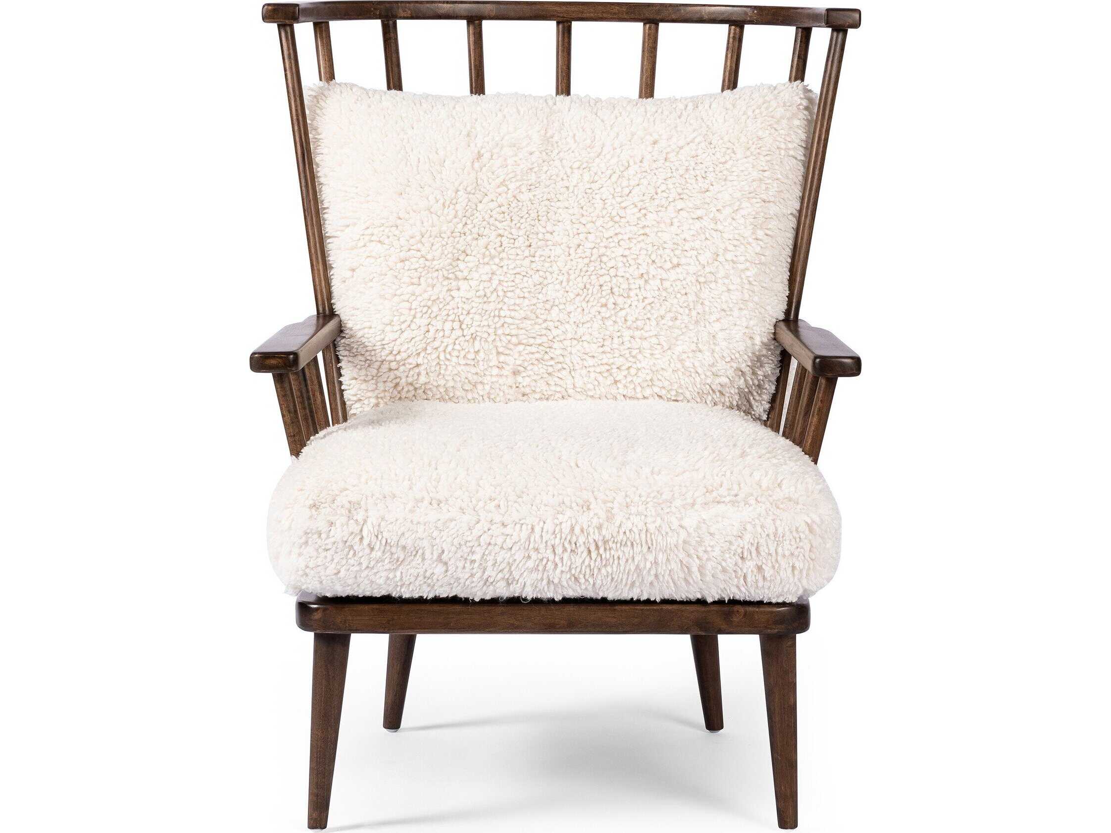 Four Hands Westgate Graham White Fabric Accent Chair