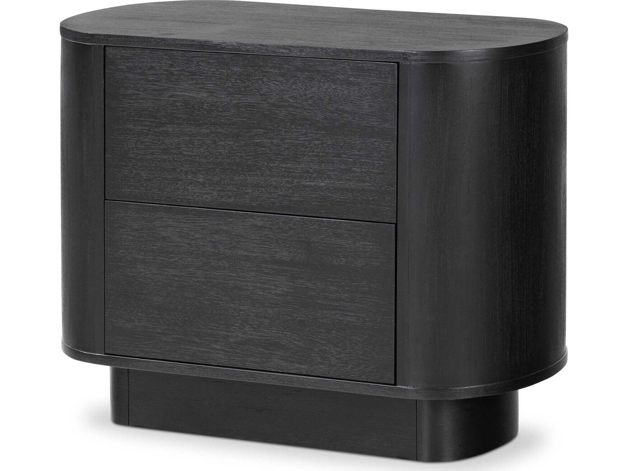 Four Hands Haiden Paden 2-Drawers Acacia Wood Nightstand