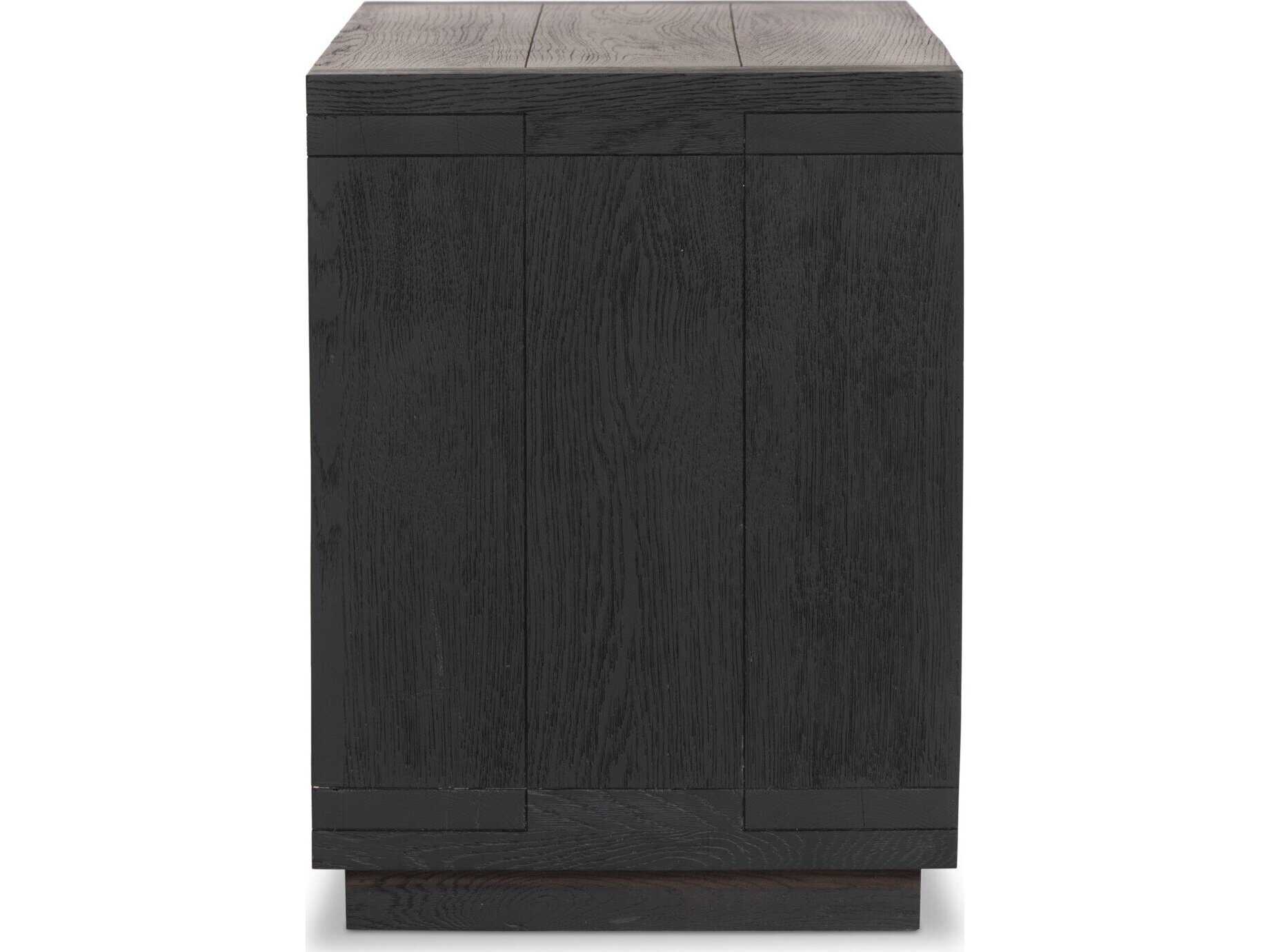 Four Hands Bennett 1-Drawer Oak Wood Nightstand