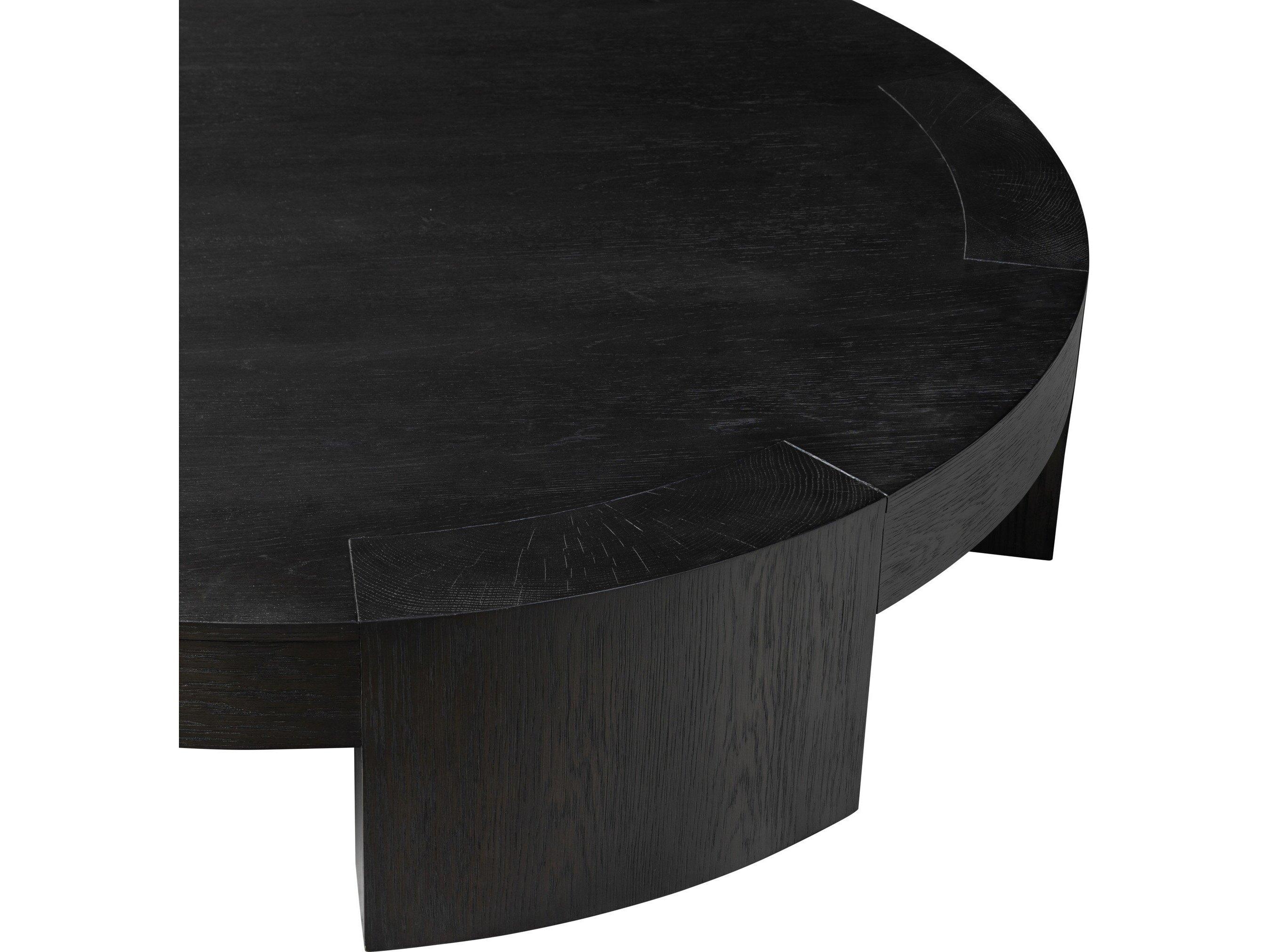Four Hands Irondale Sheffield Charcoal Oak Veneer Coffee Table