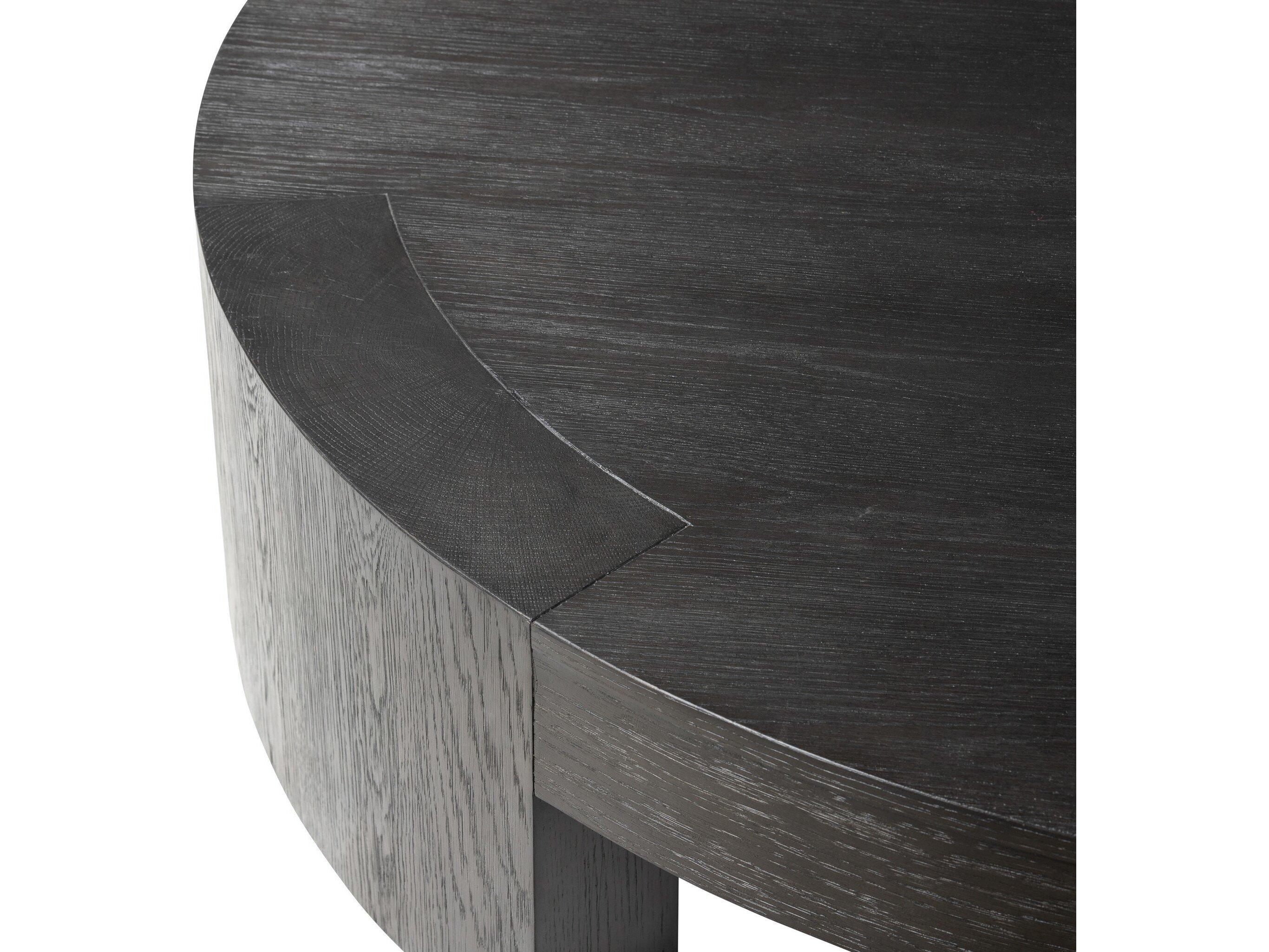 Four Hands Irondale Sheffield Charcoal Oak Veneer Coffee Table