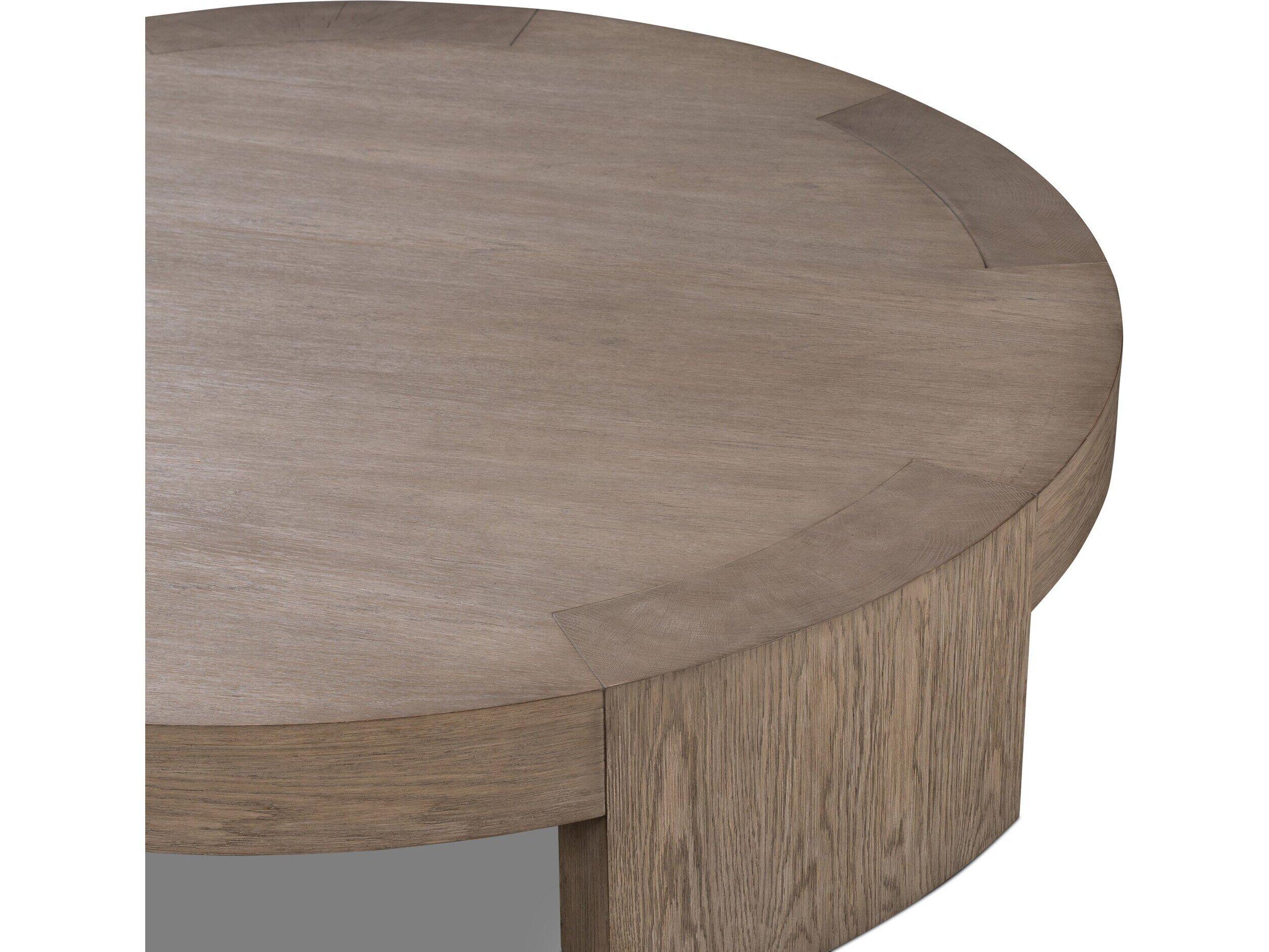 Four Hands Irondale Sheffield Warm Natural Flat Oak Veneer Coffee Table