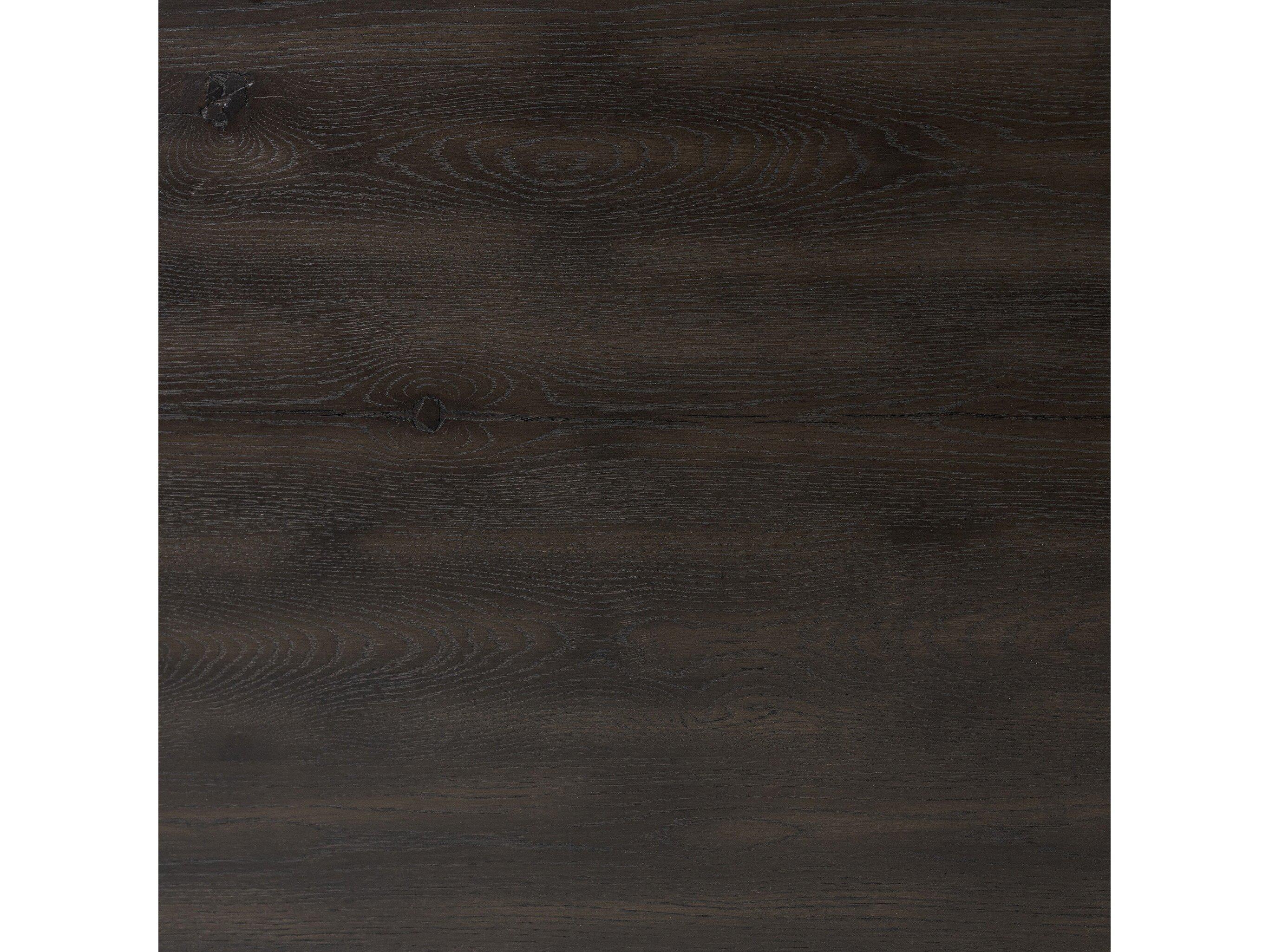 Four Hands Haiden Suspension Smoked Black Veneer Oak Wood Desk