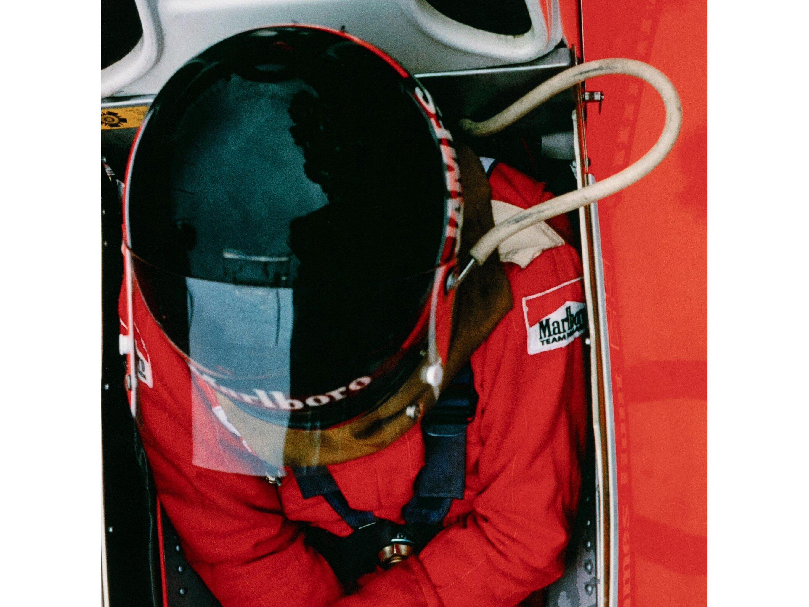 Four Hands Art Studio Monaco Grand Prix by Slim Aarons Black Maple Floater  Canvas Wall Art