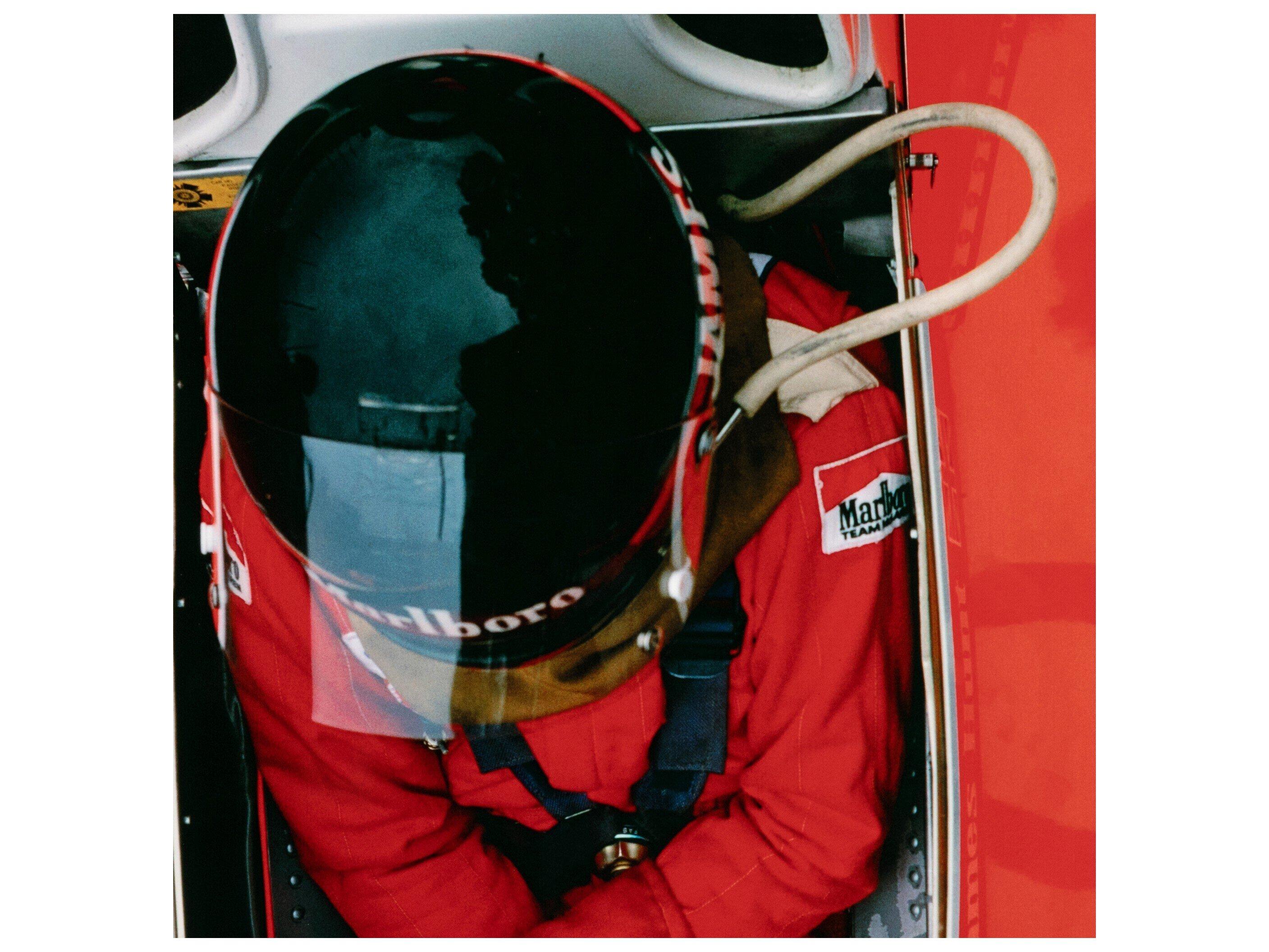 Four Hands Art Studio Monaco Grand Prix by Slim Aarons Black Maple Floater  Canvas Wall Art