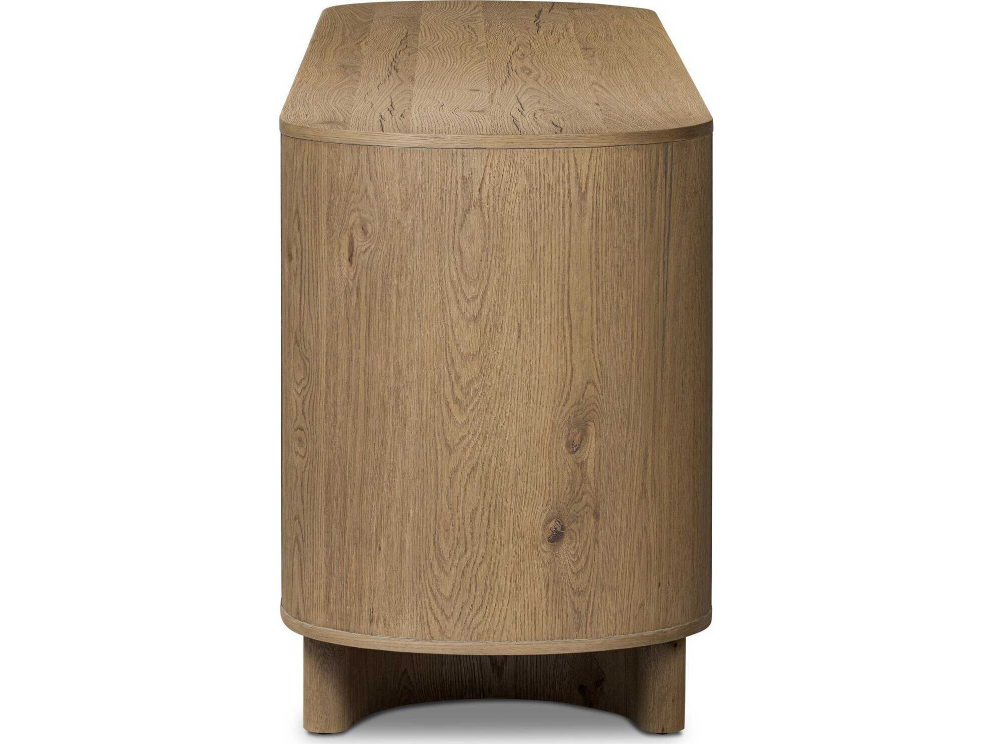 Four Hands Haiden Paden Worn Oak  Wood Sideboard