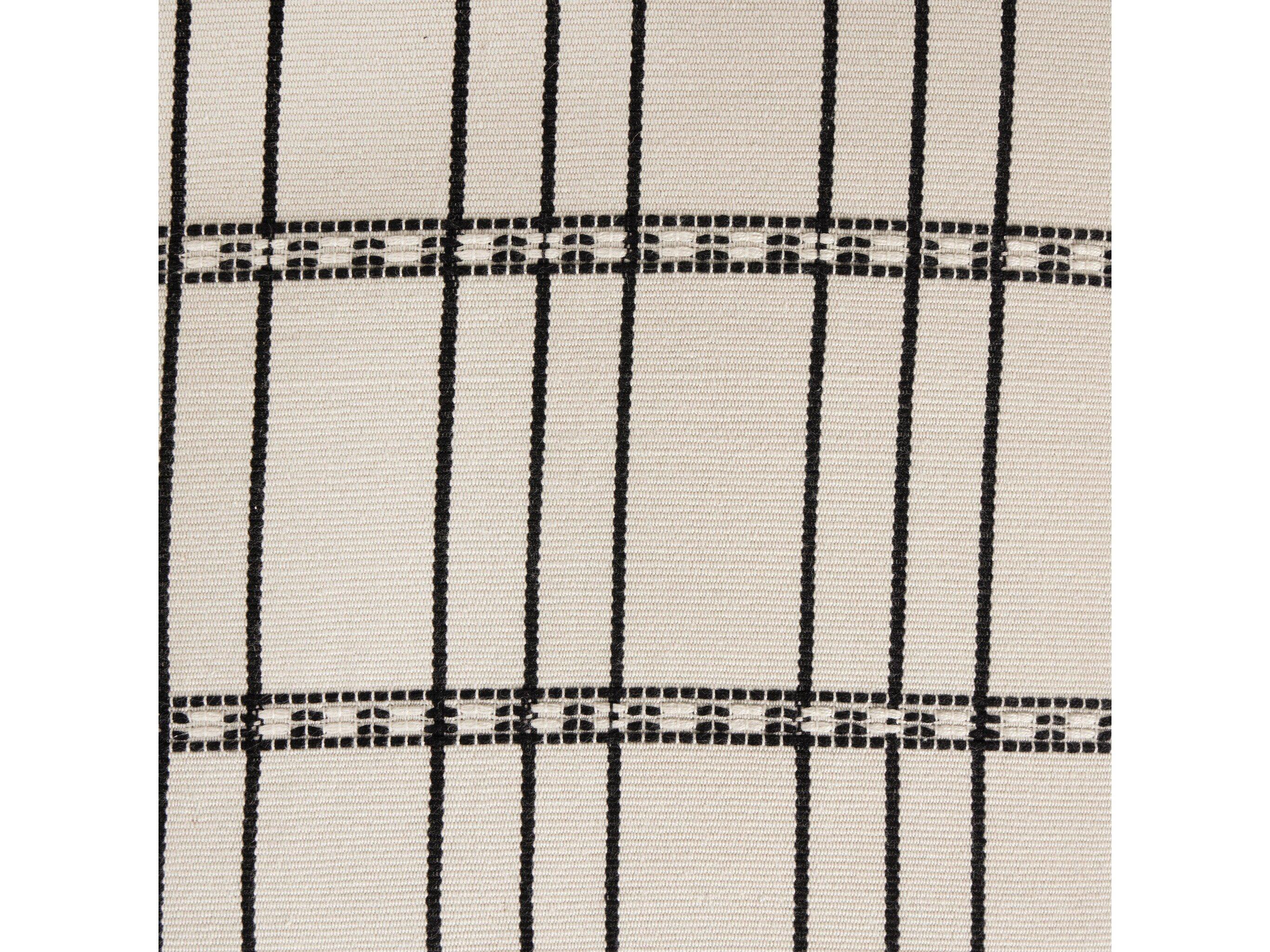 Four Hands Costa Handwoven Ivory Cotton  Chiapas Pillow