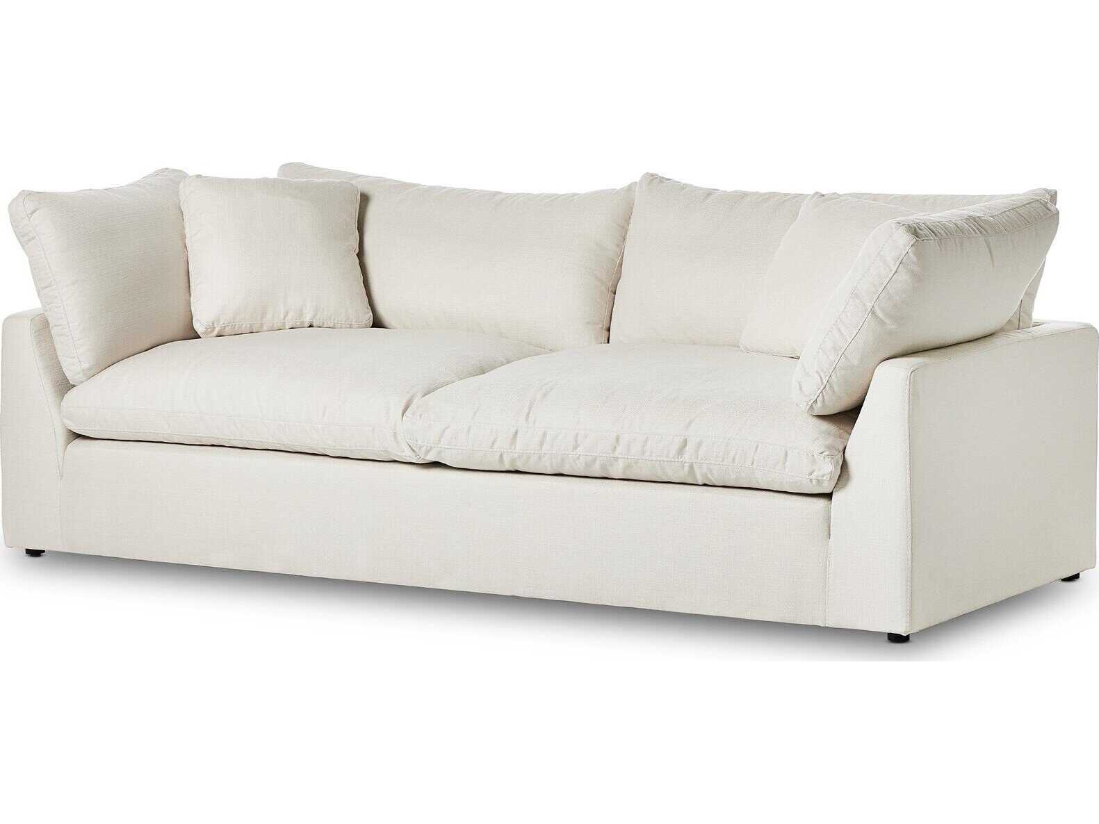 Four Hands Centrale Stevie Anders Ivory White Upholstered Sofa