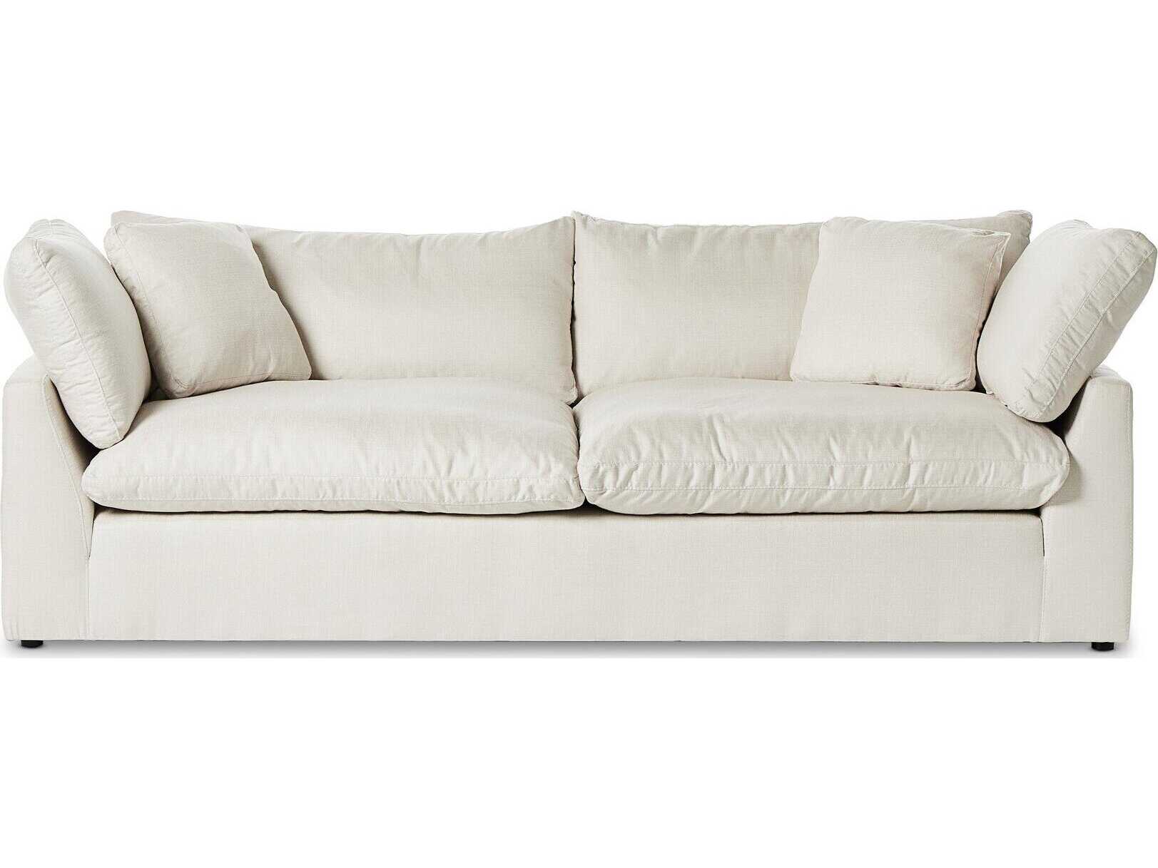 Four Hands Centrale Stevie Anders Ivory White Upholstered Sofa