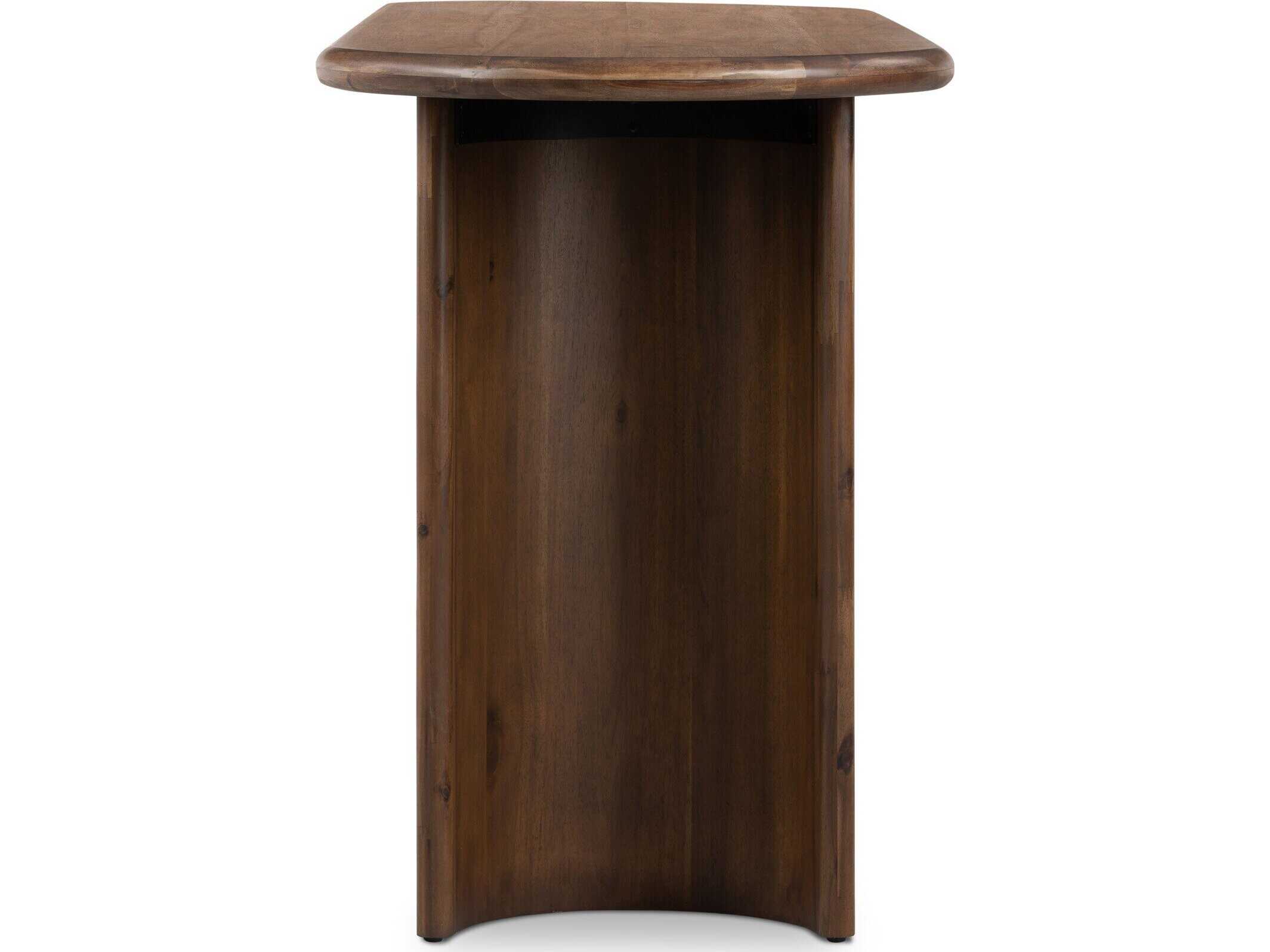 Four Hands Haiden Paden Seasoned Brown Acacia Large Console Table