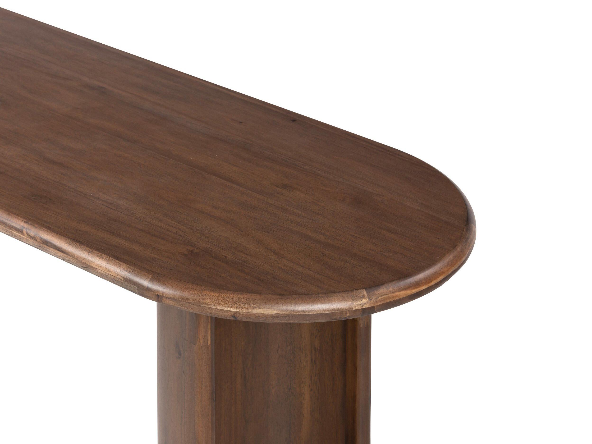 Four Hands Haiden Paden Seasoned Brown Acacia Large Console Table