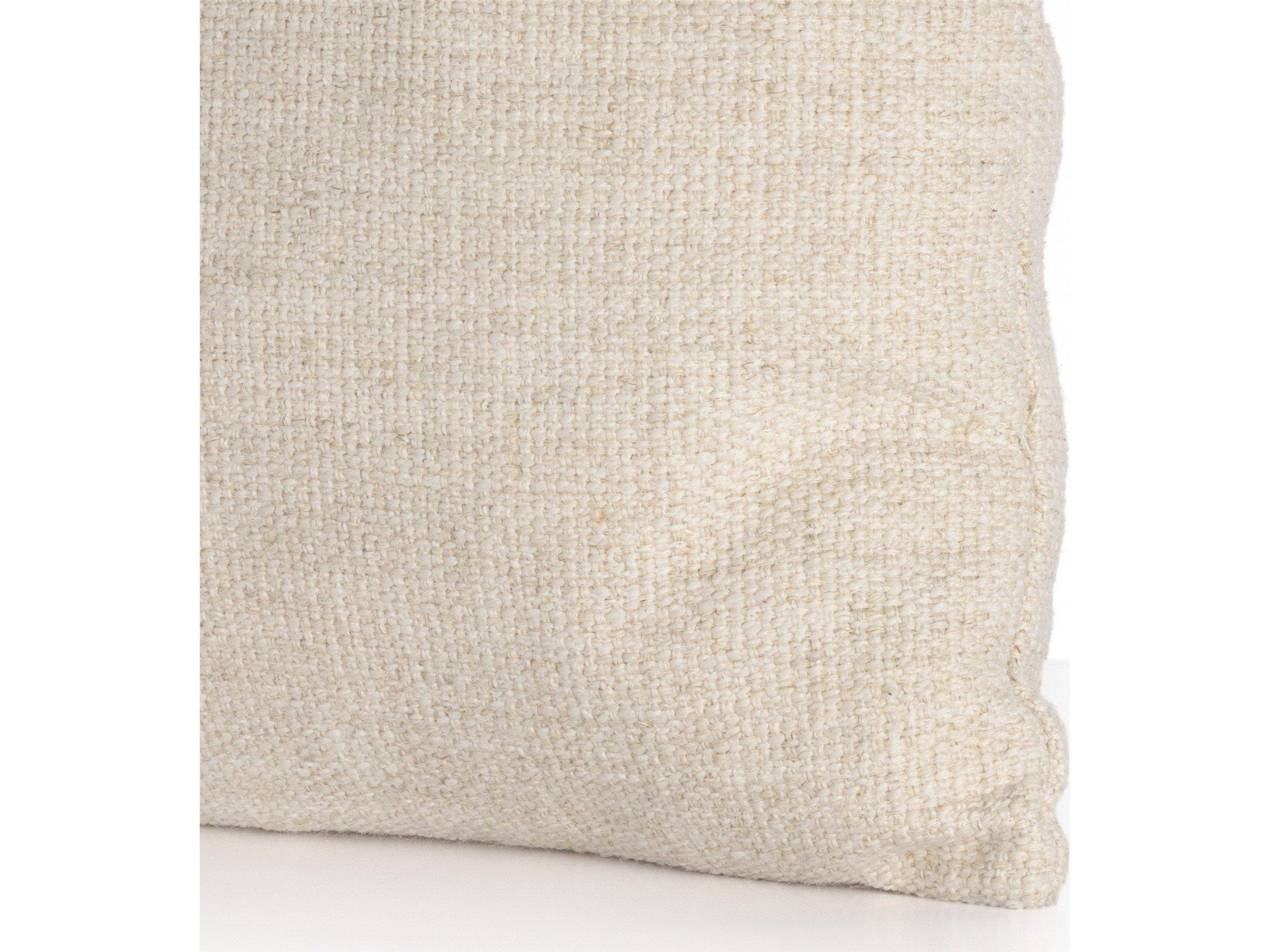 Four Hands Westgate Leather and Linen Pillow