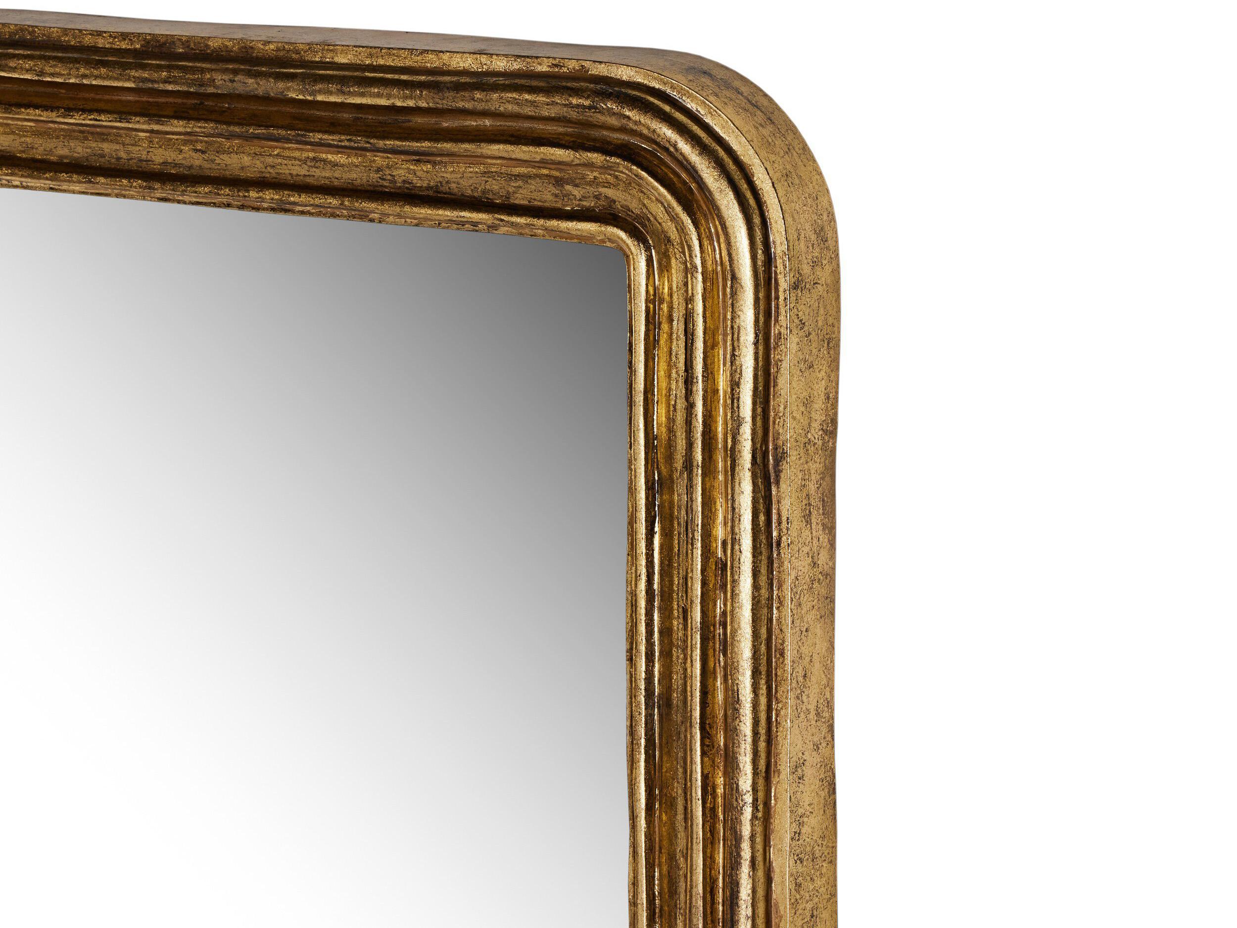Four Hands Asher Vintage Louis Rectangular Floor Mirror
