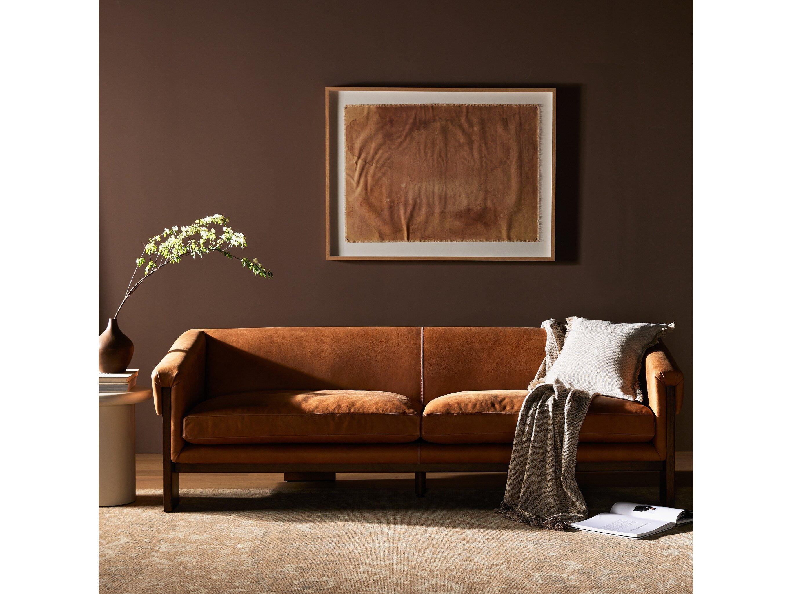 Four Hands Townsend Cairo Palermo Cognac Sofa