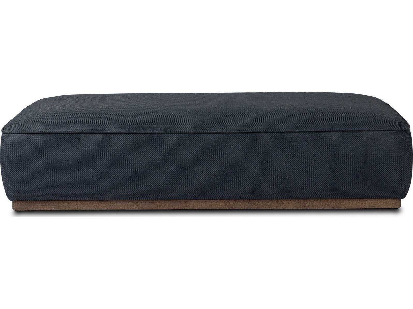 Four Hands Westgate Sinclair Fresno Cobalt Cocktail Ottoman