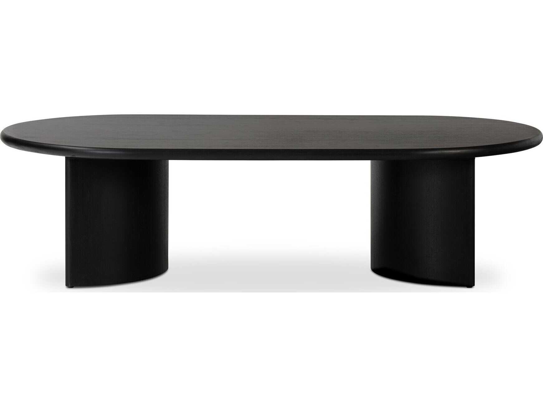 Four Hands Haiden Paden Aged Black Acacia Coffee Table
