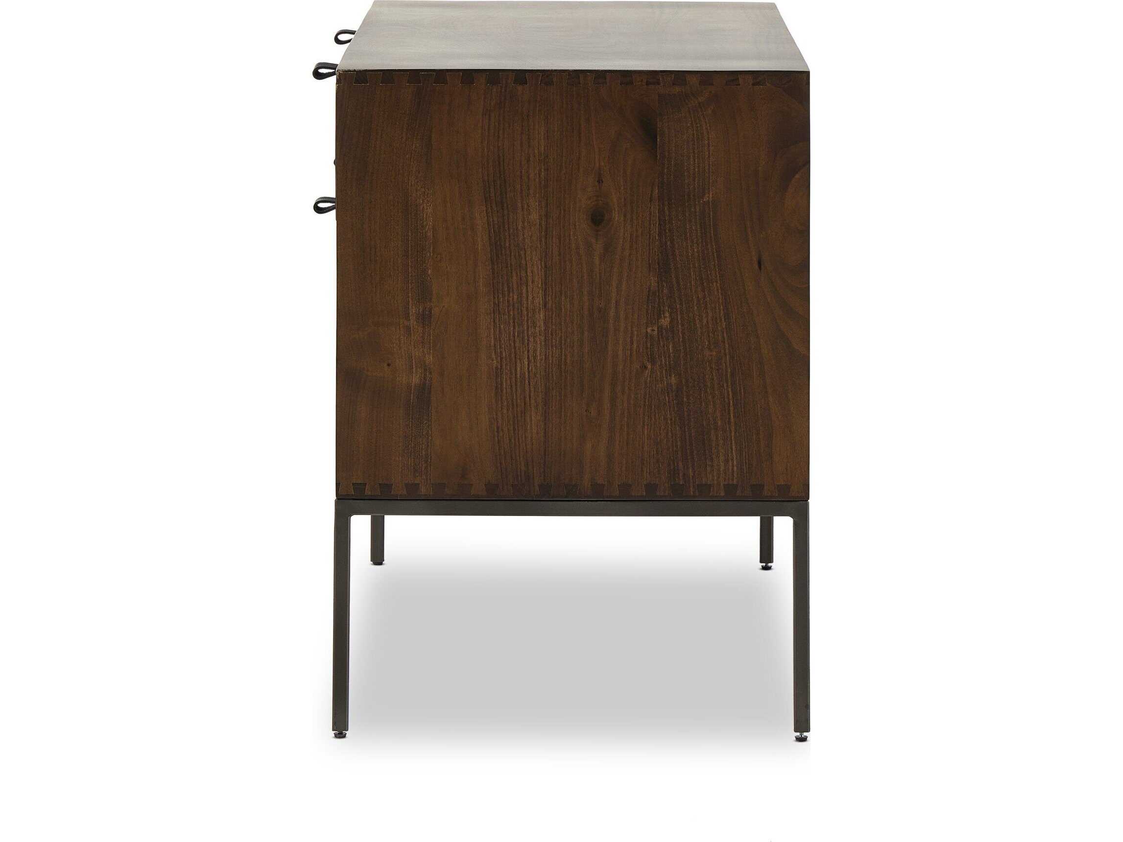 Four Hands Fulton Trey Auburn Poplar  Modular Filing Cabinet