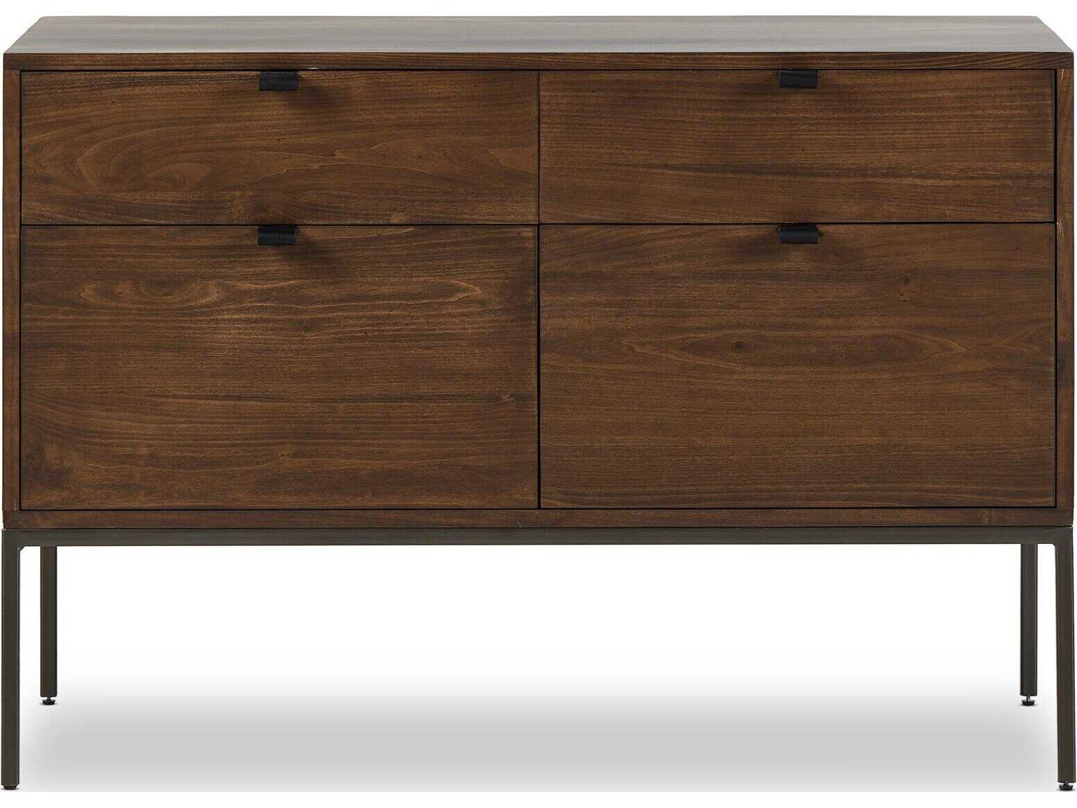 Four Hands Fulton Trey Auburn Poplar  Modular Filing Cabinet