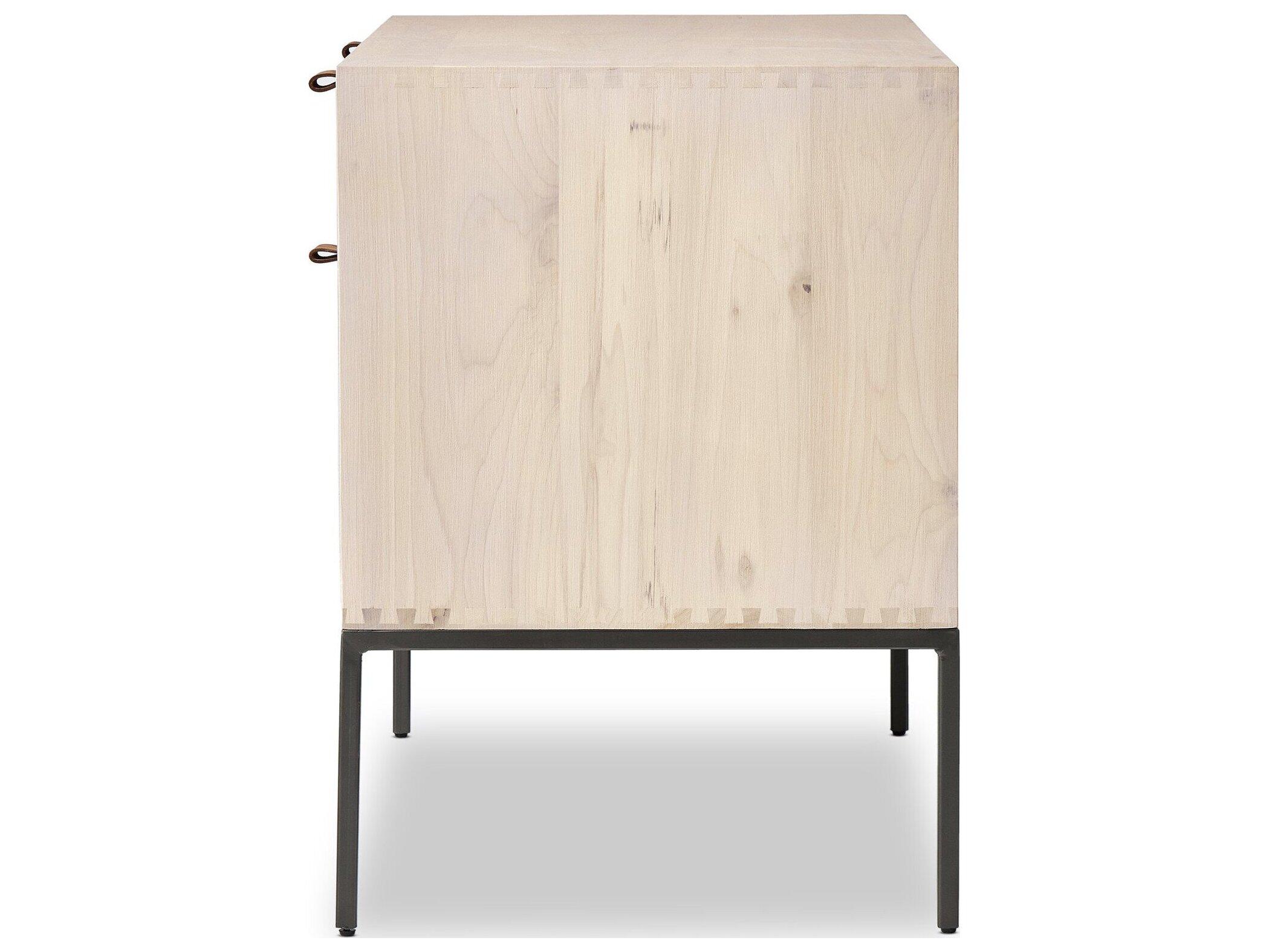 Four Hands Fulton Trey Dove Poplar  Modular Filing Cabinet