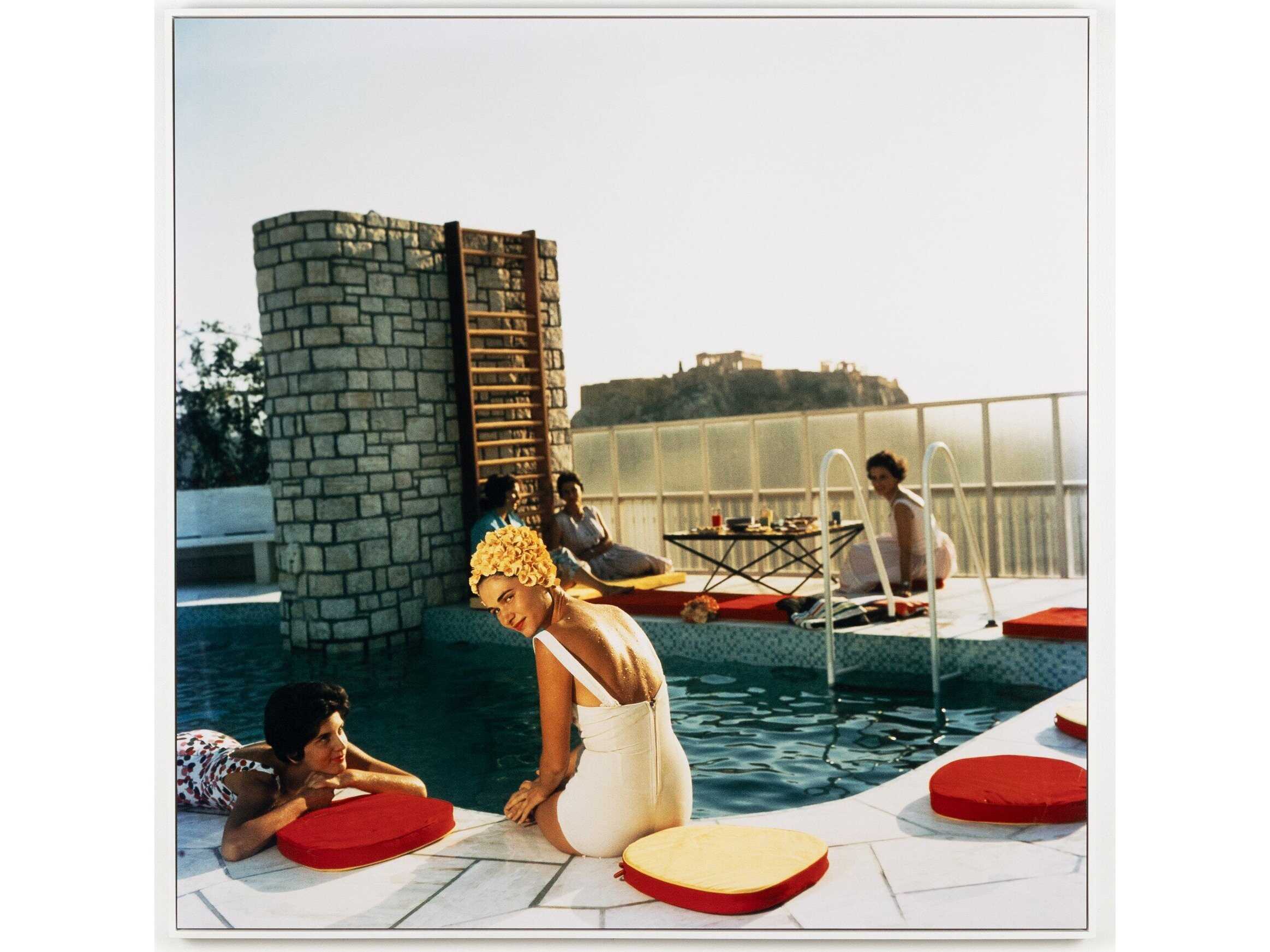 Four Hands Art Studio Penthouse Pool By Slim Aarons Wall Art