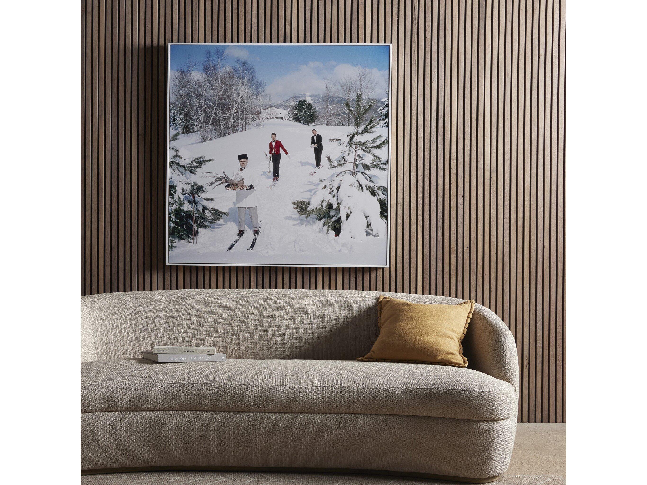 Four Hands Art Studio Skiing Waiters By Slim Aarons Wall Art