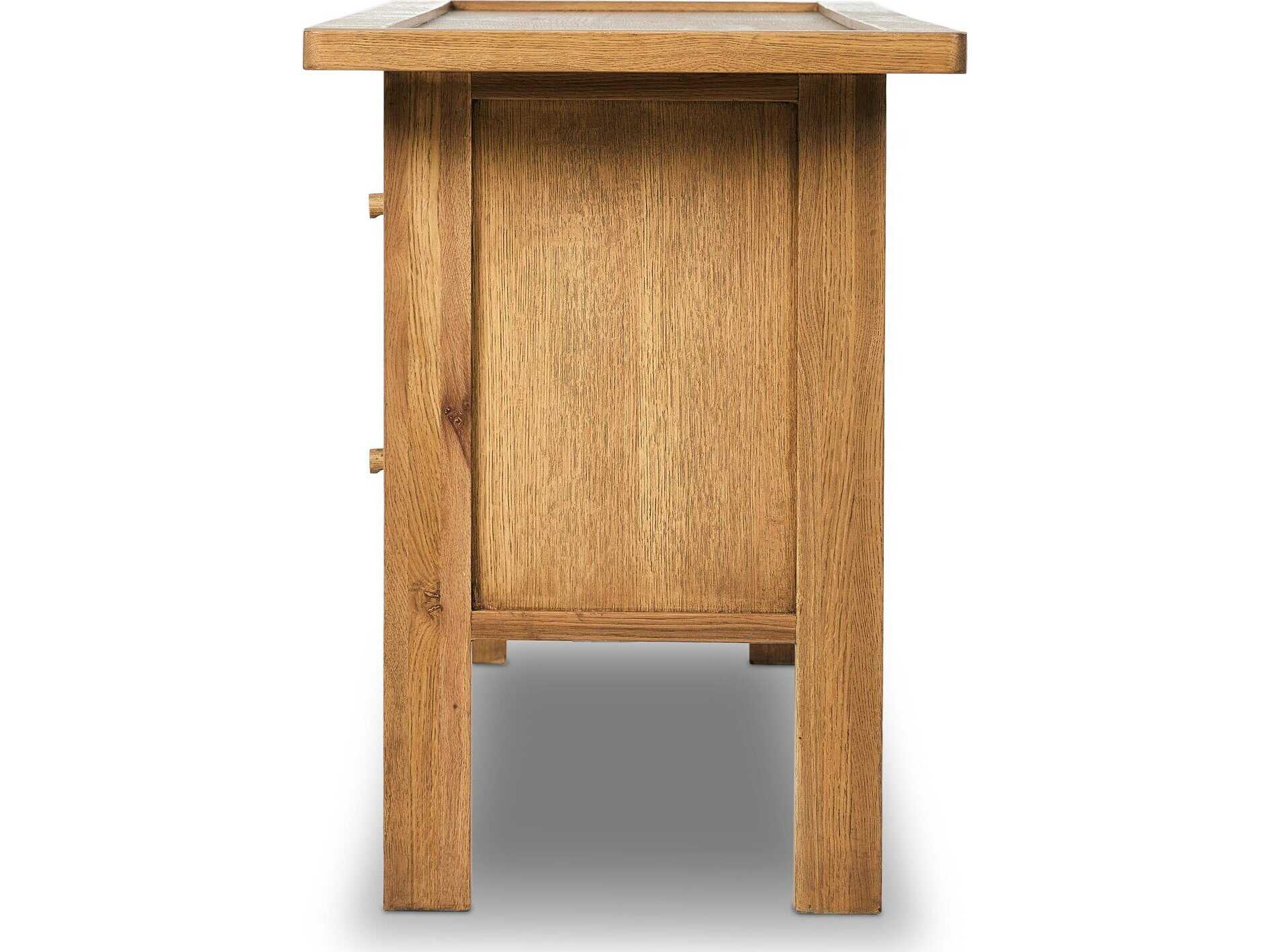 Four Hands Glenwood Millbrook Media Console - Natural Light Oak