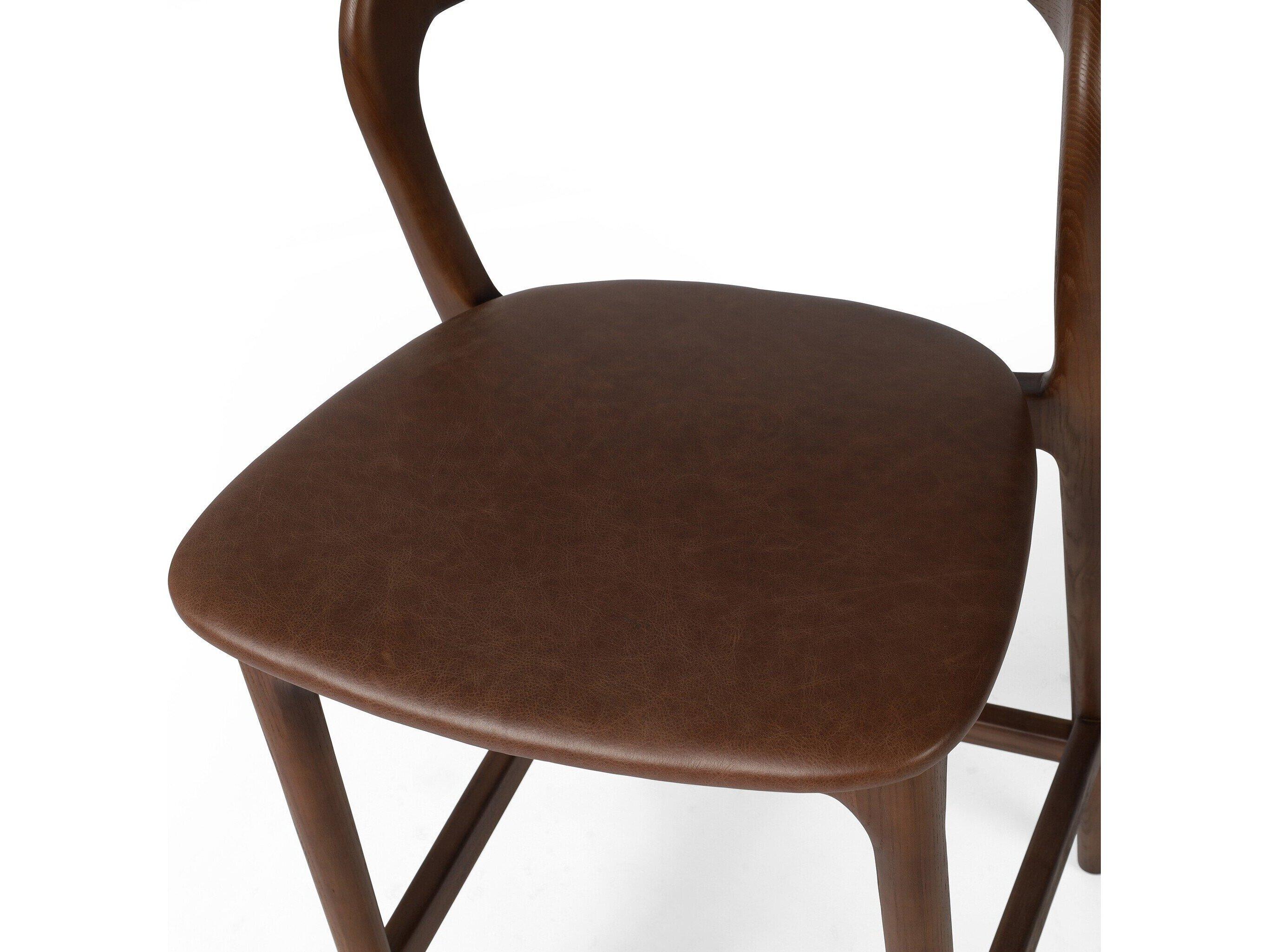 Four Hands Allston Amare Sonoma Coco Ash Wood Counter Stool