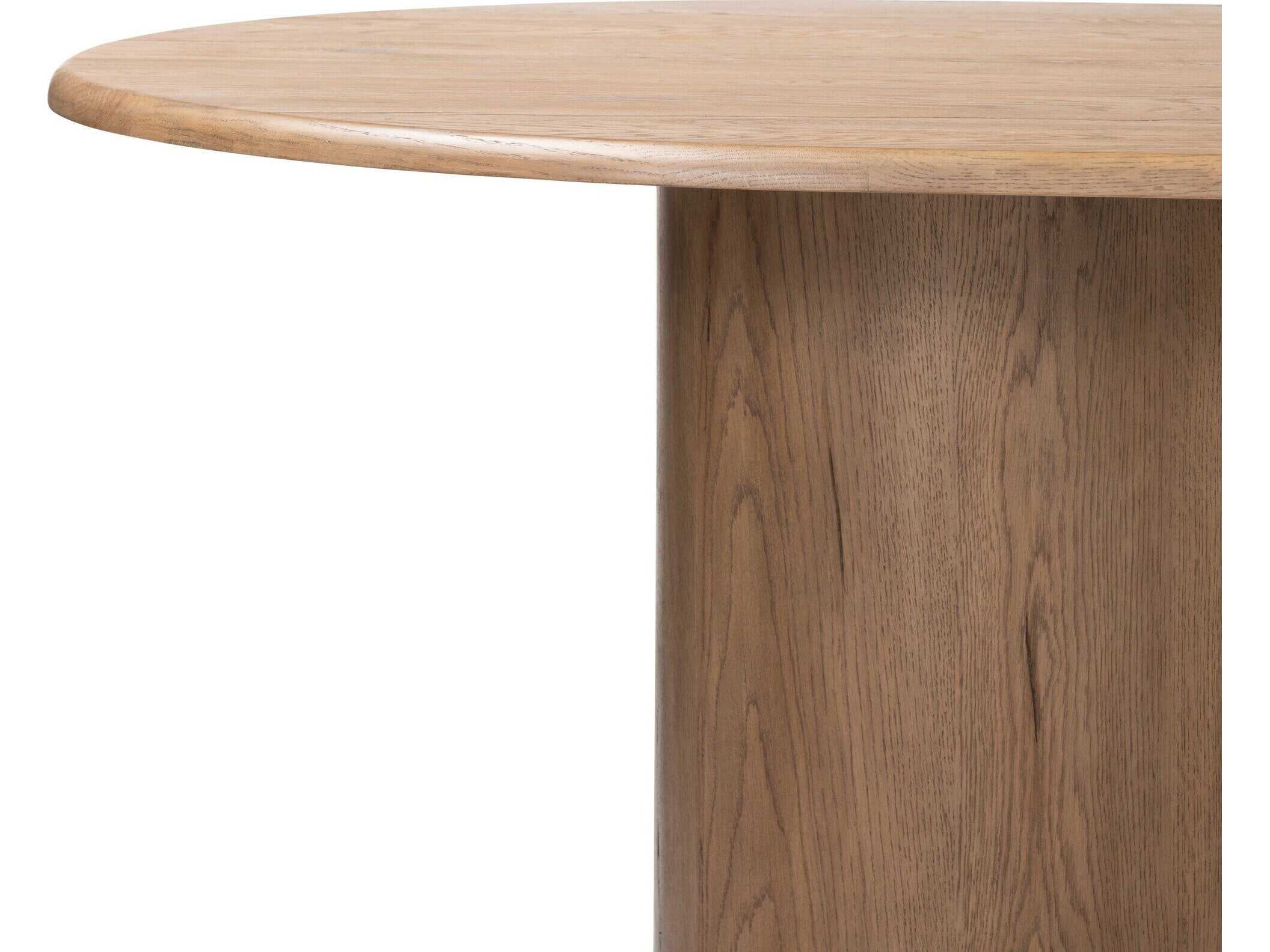 Four Hands Haiden Olexey Rubbed Light Oak Oval Dining Table