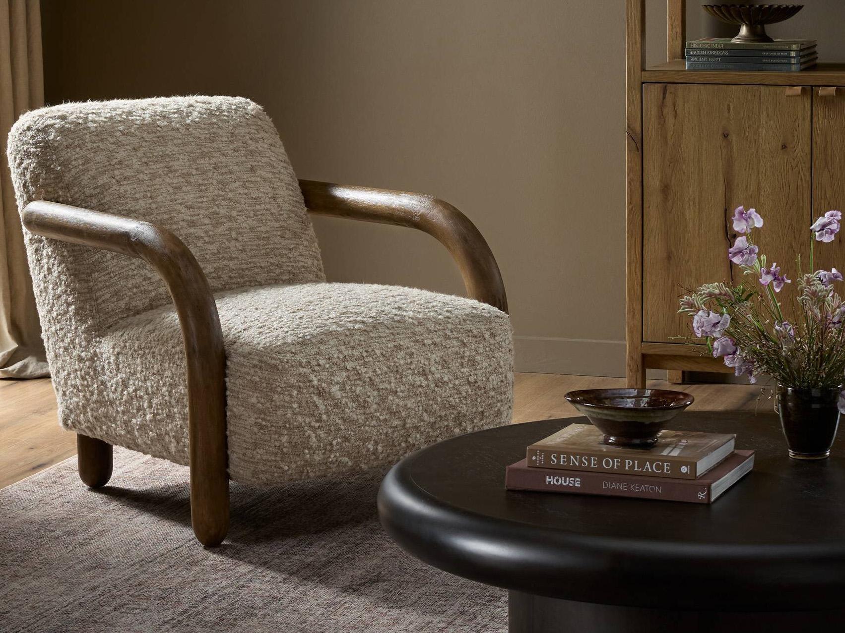 Four Hands Kensington Aniston Cream Accent Chair