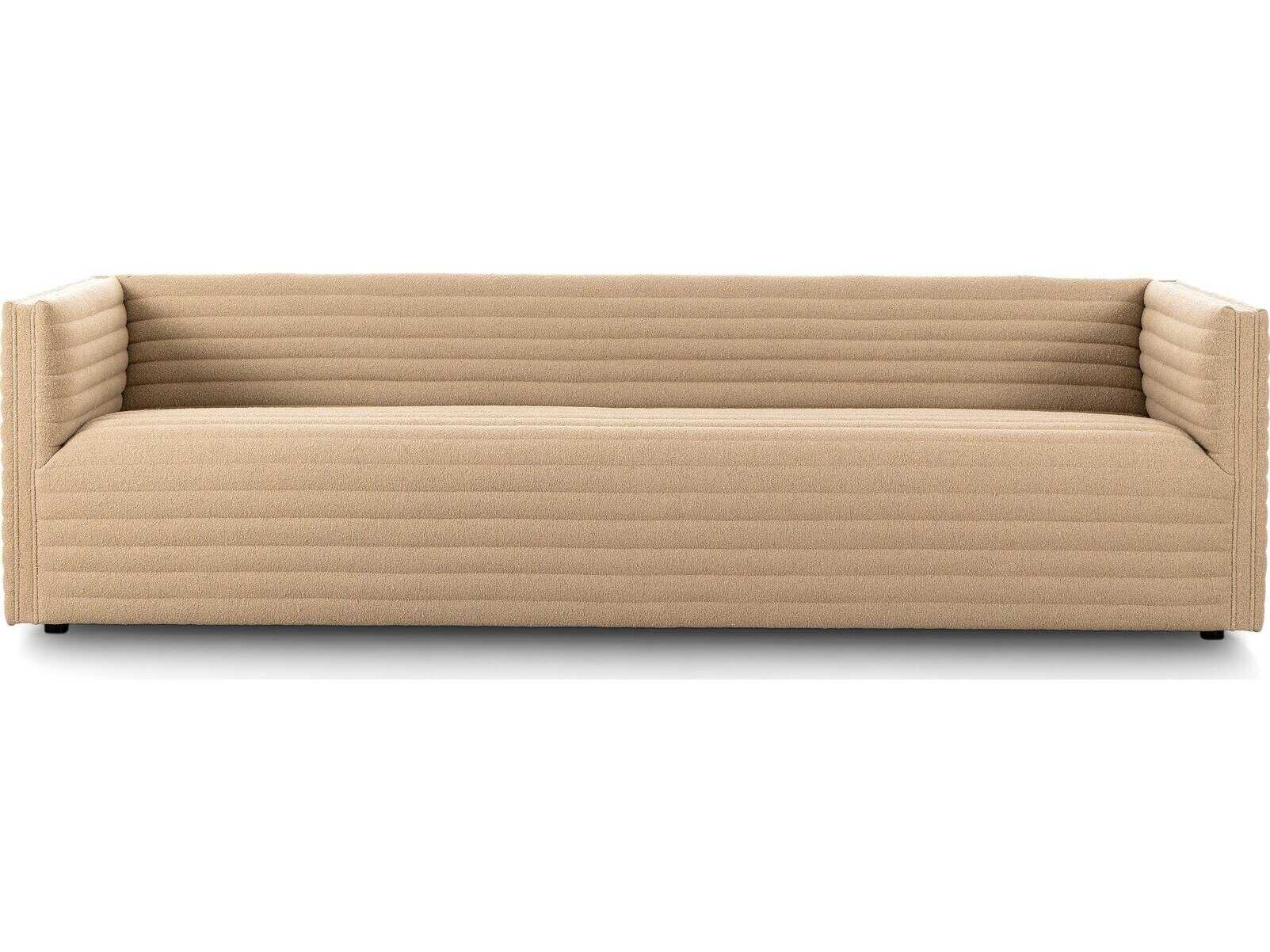 Four Hands Grayson Padma Crete Ecru Upholstered Sofa