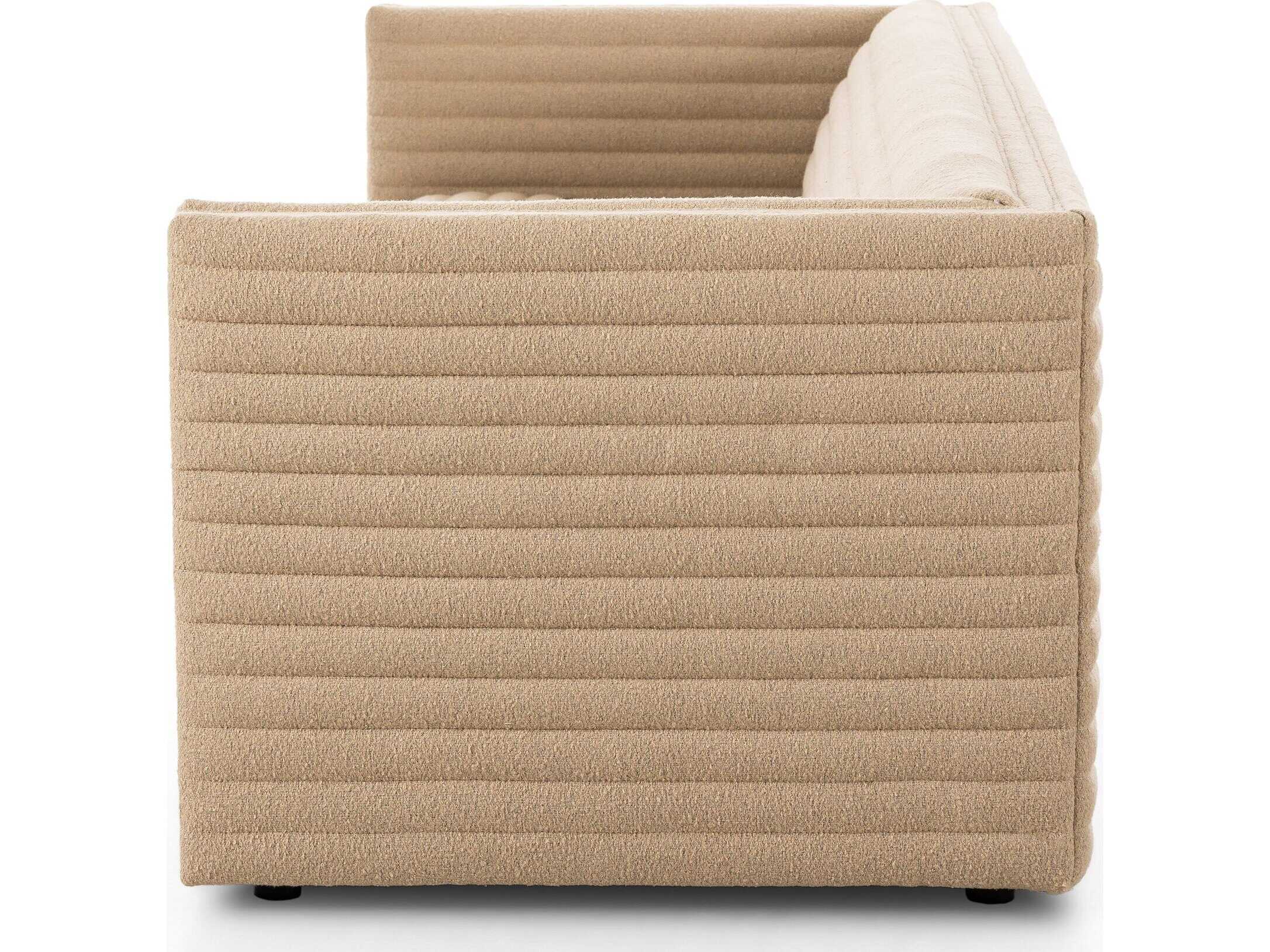 Four Hands Grayson Padma Crete Ecru Upholstered Sofa