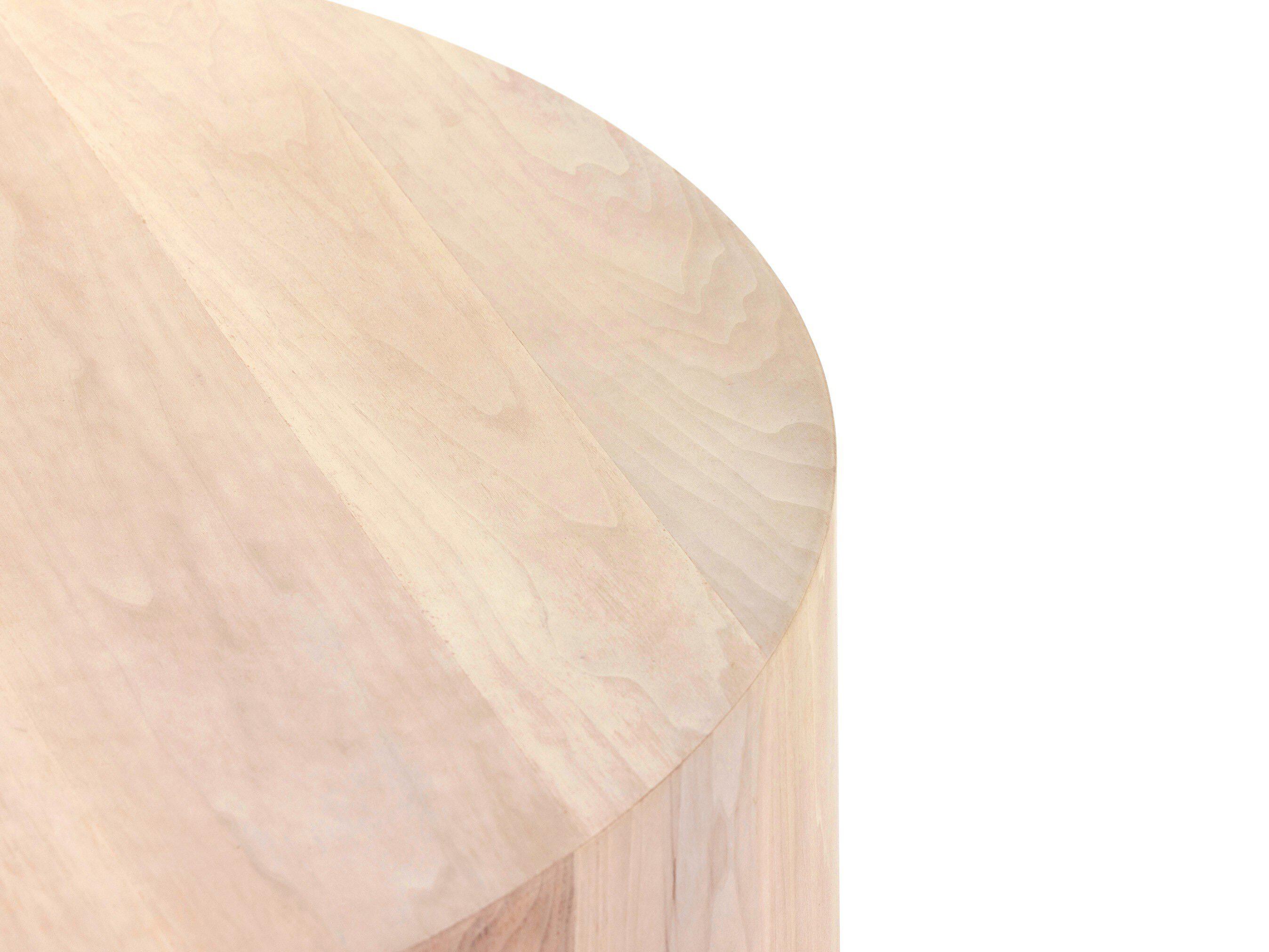 Four Hands Wesson Hudson Round Wood Coffee Table