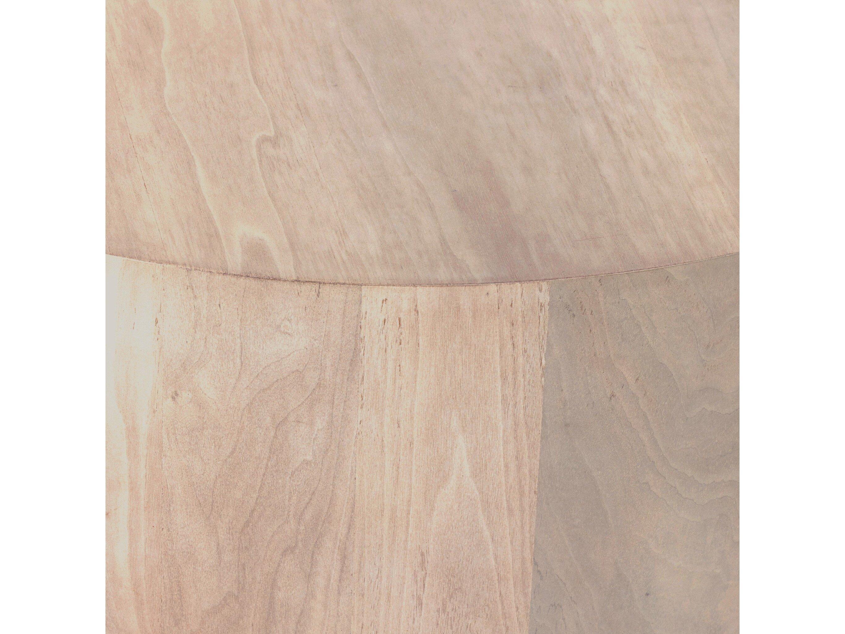 Four Hands Wesson Hudson Round Wood Coffee Table