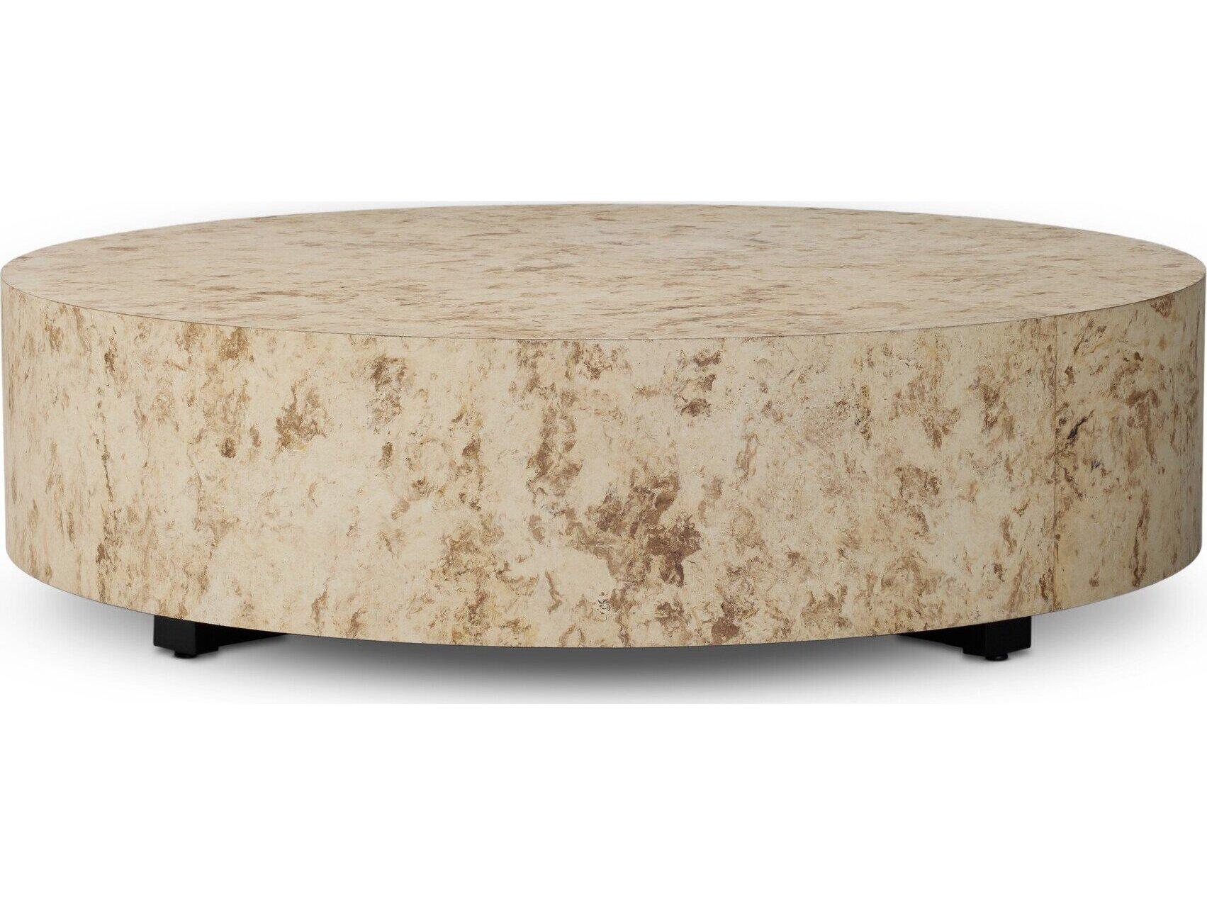 Four Hands Wesson Round Coffee Table