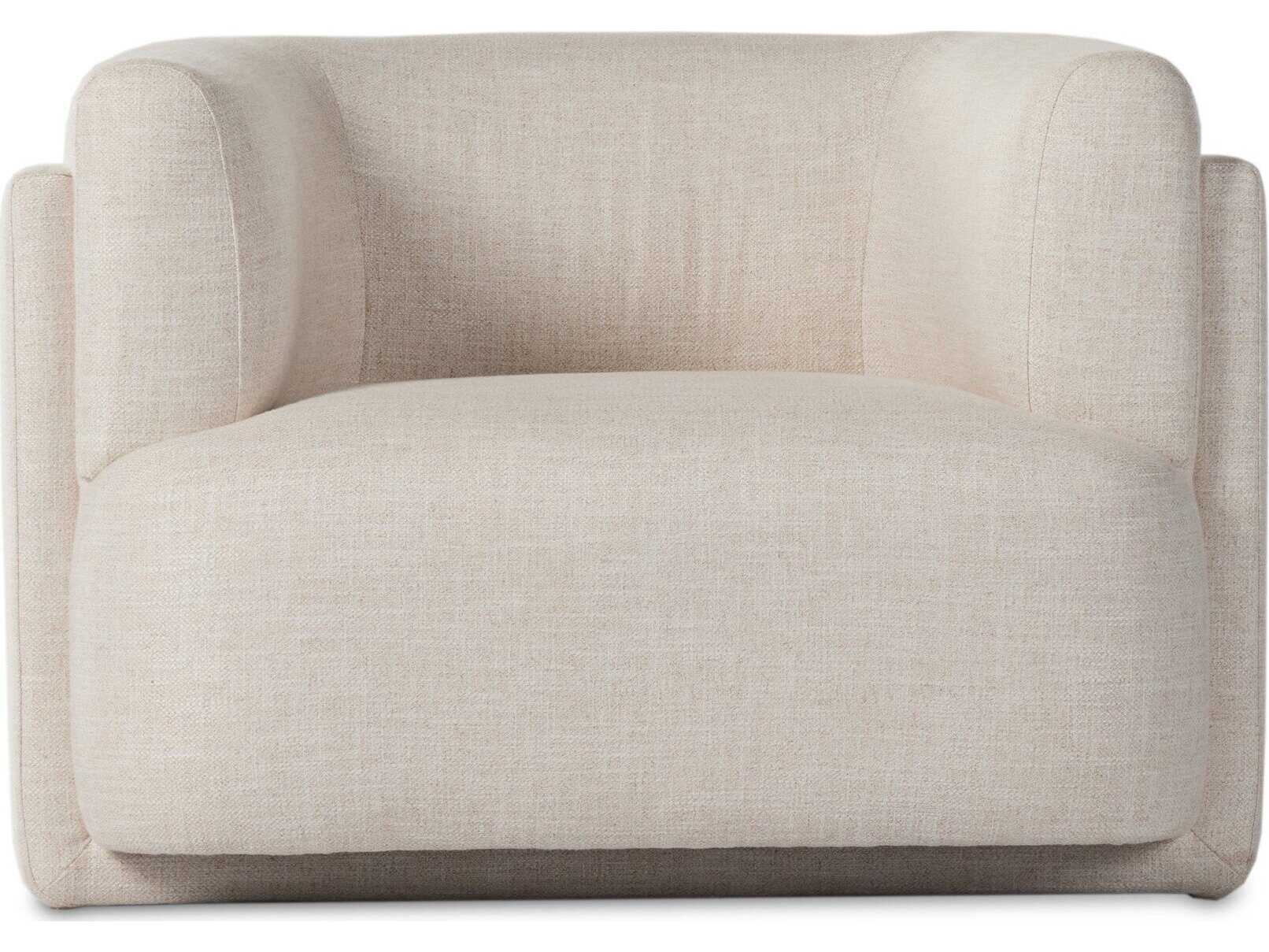 Four Hands Grayson Hartley Cream Fabric Accent Chair