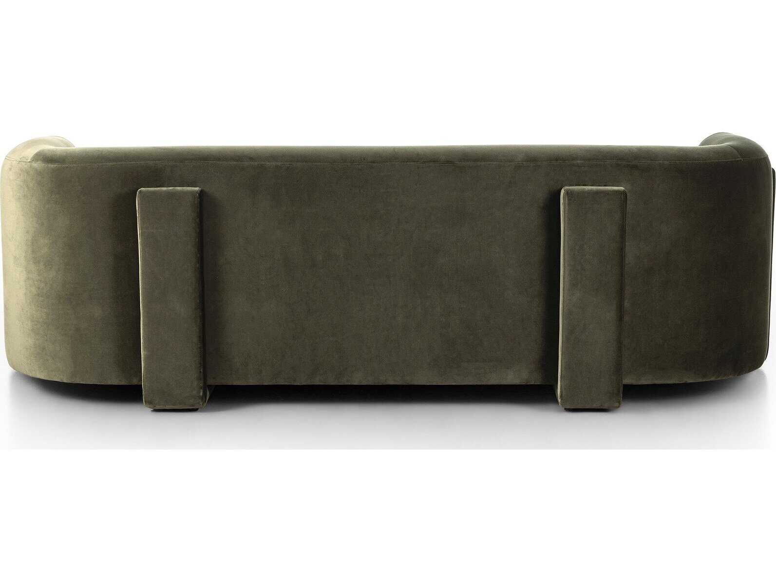 Four Hands Grayson Hartley Surrey Olive Upholstered Sofa