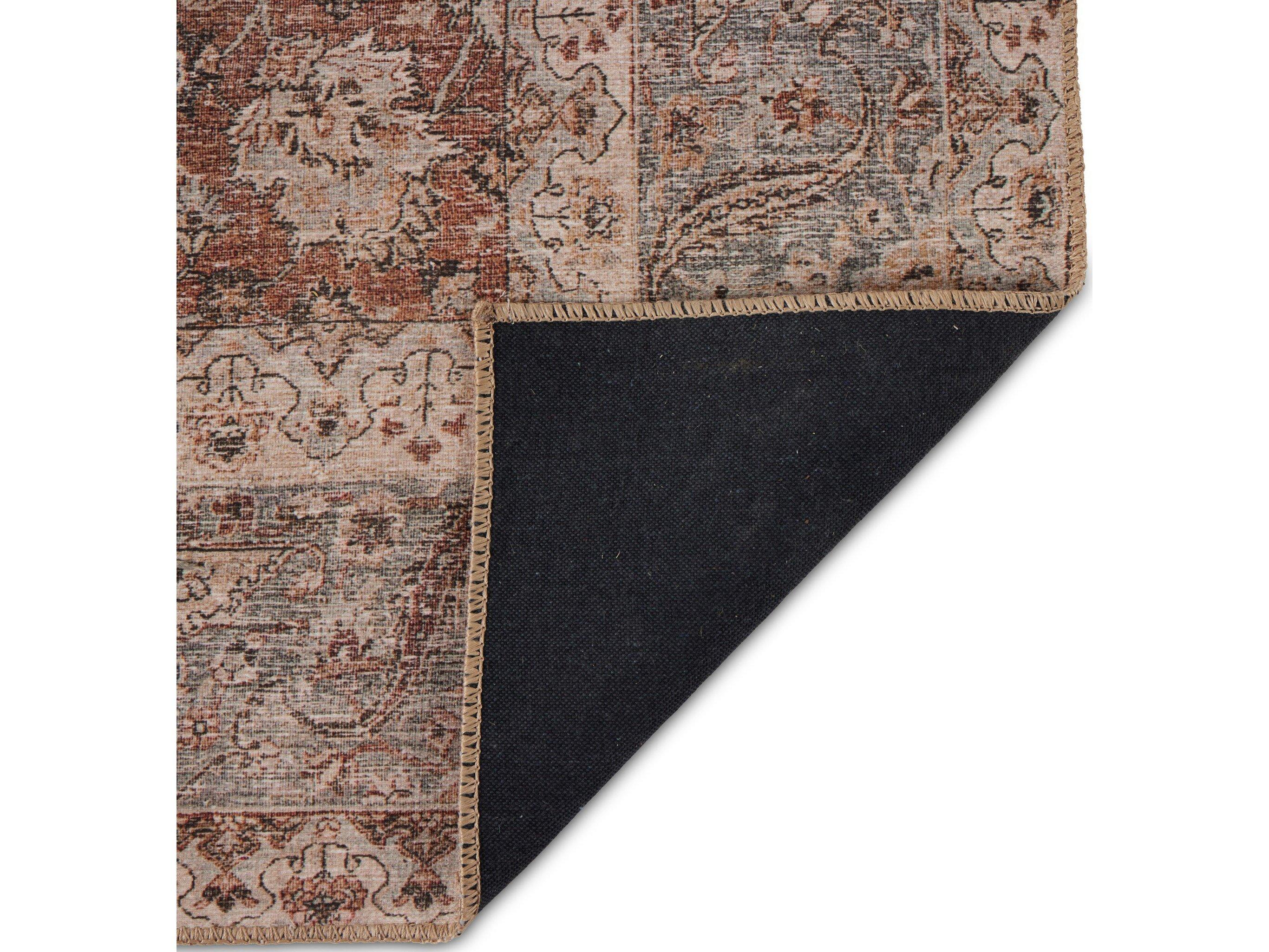 Four Hands Lucca Zari 8x10 Rust Rug