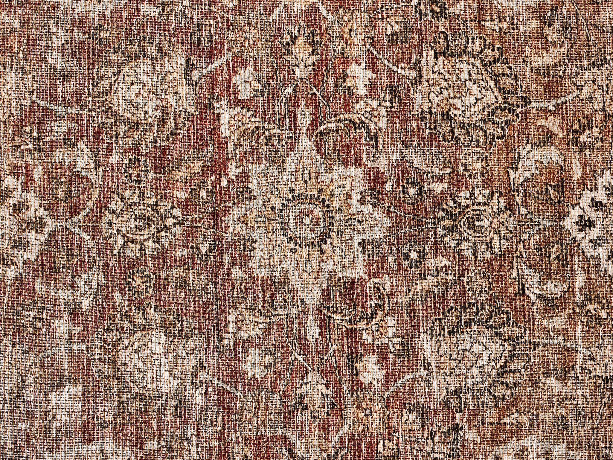Four Hands Lucca Zari 4 x 5 Rust Rug